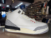 Size 7y Air Jordan 3 Reimagined "White Cement"