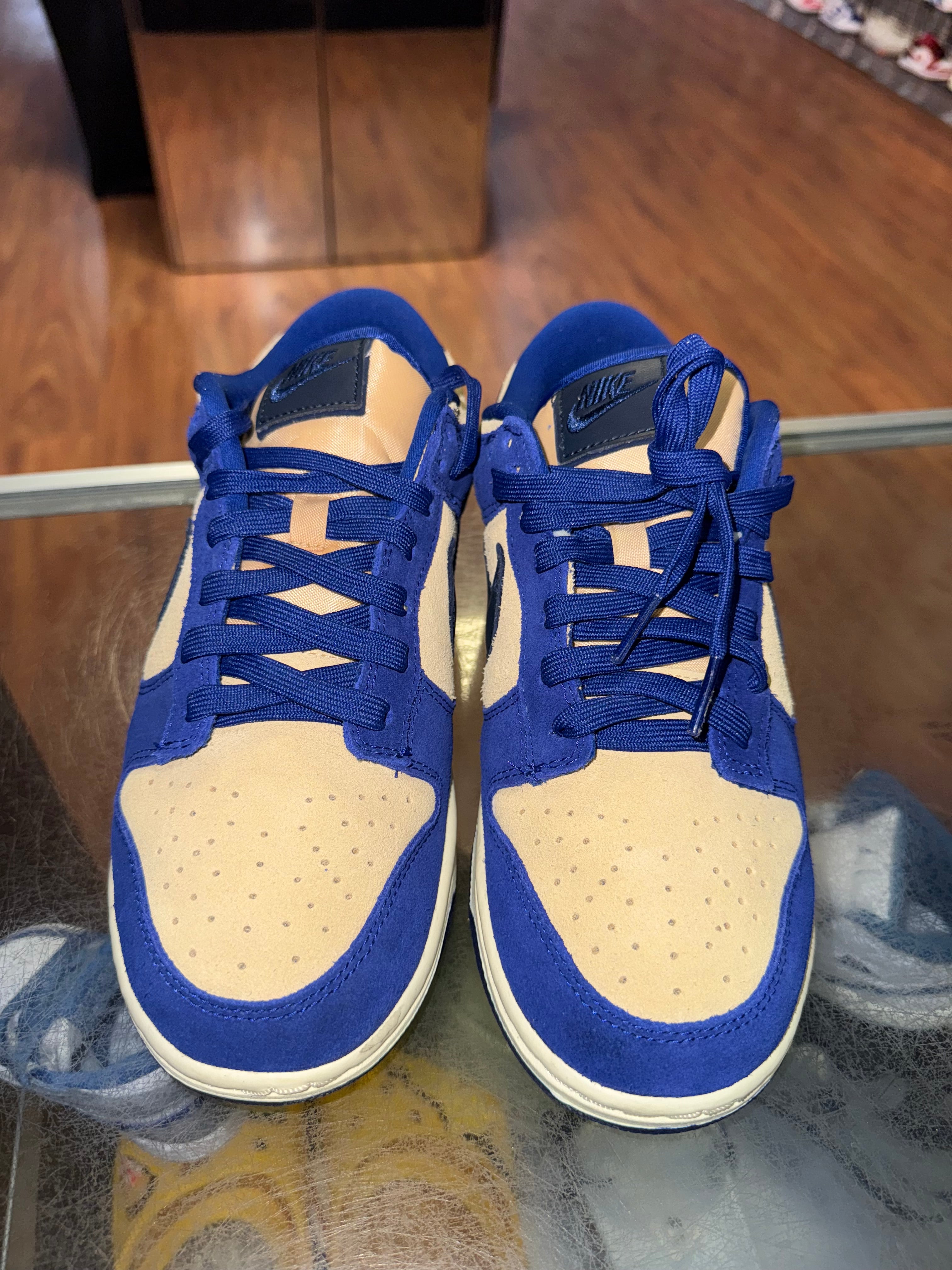 Size 7 (8.5W) Dunk Low LX "Blue Suede"