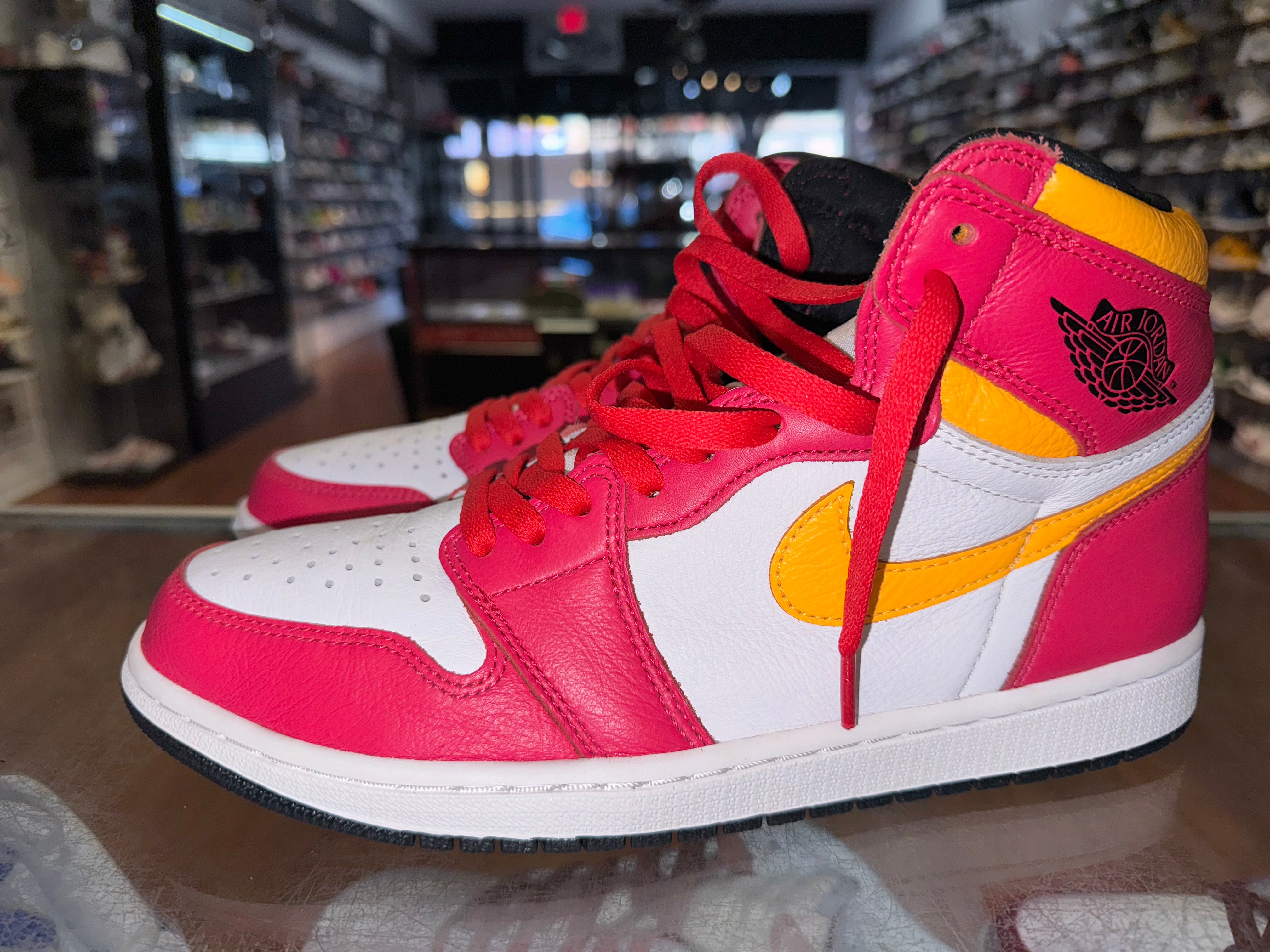 Size 10.5 Air Jordan 1 “Fusion Red”