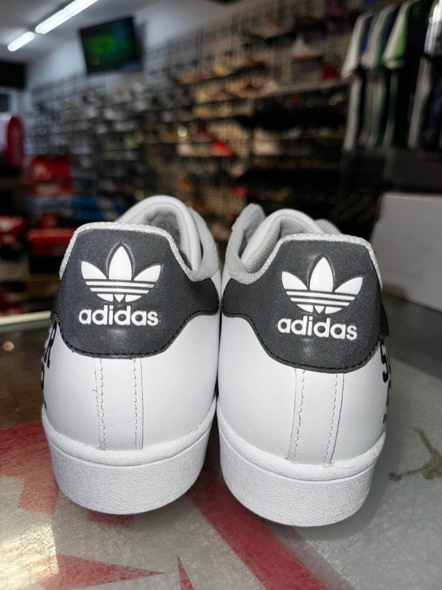 Size 9 Adidas Superstar Varsity Pack 