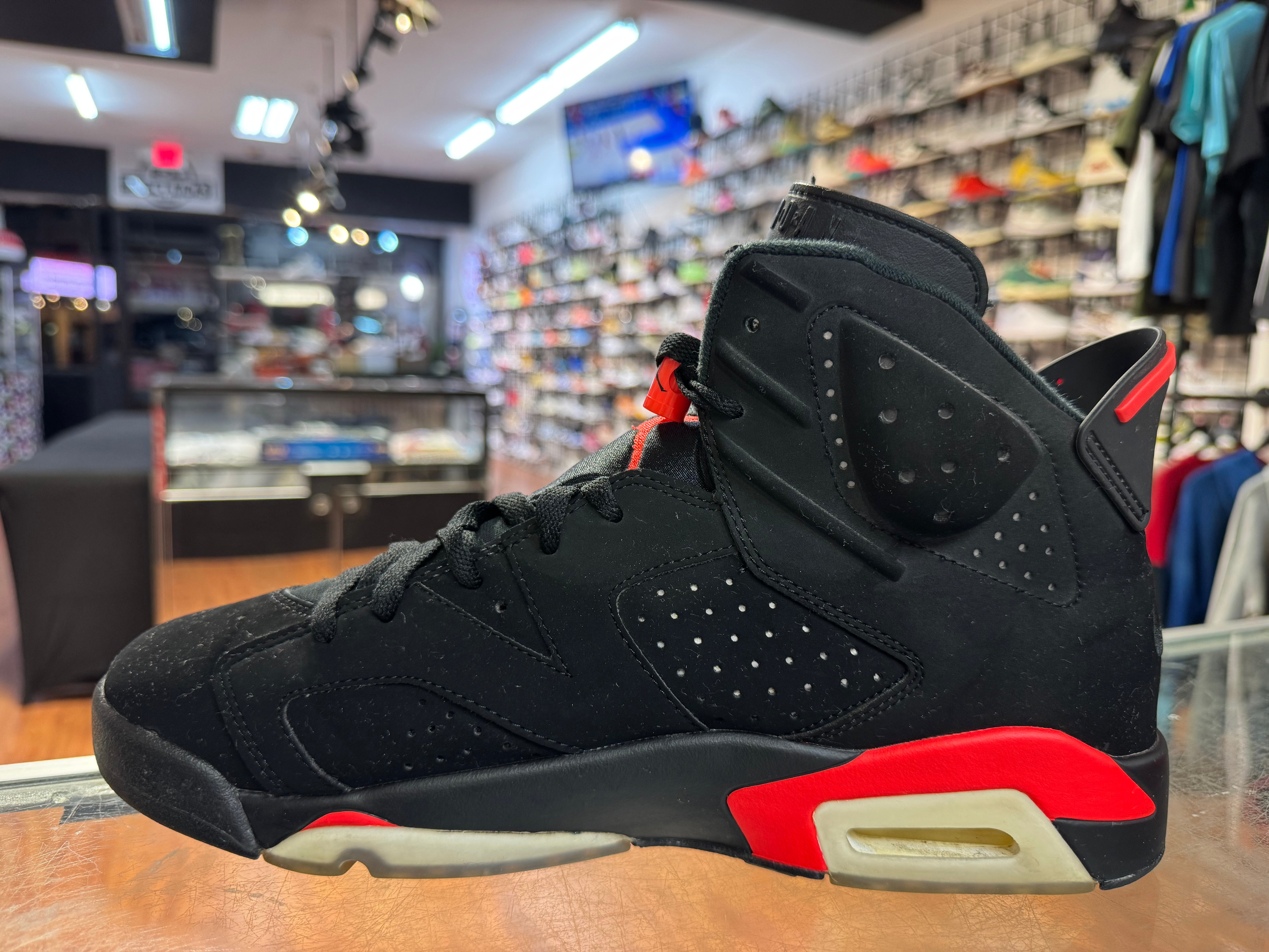 Size 11 Air Jordan 6 "Black Infrared"