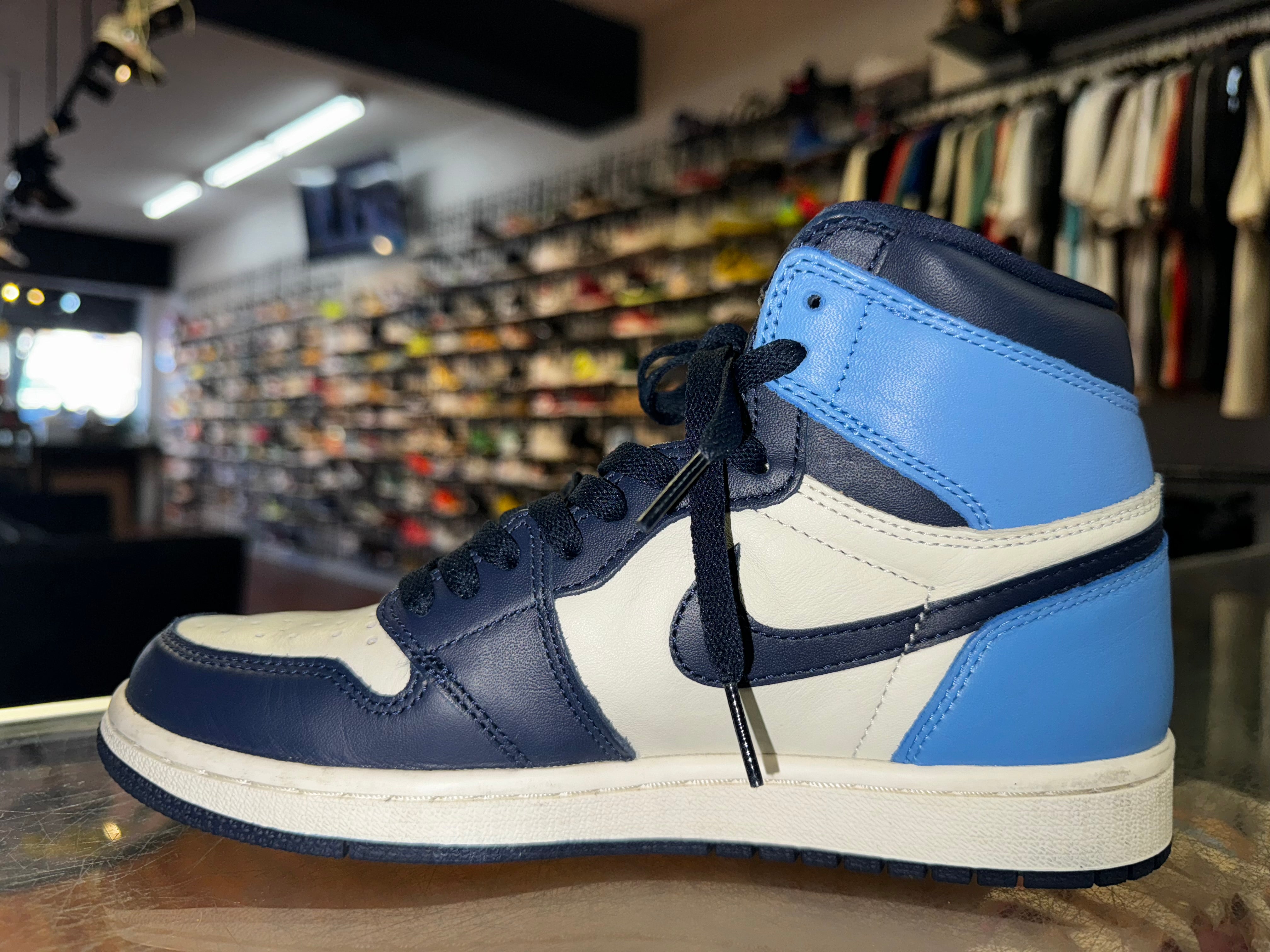 Size 7 Air Jordan 1 "Obsidian"