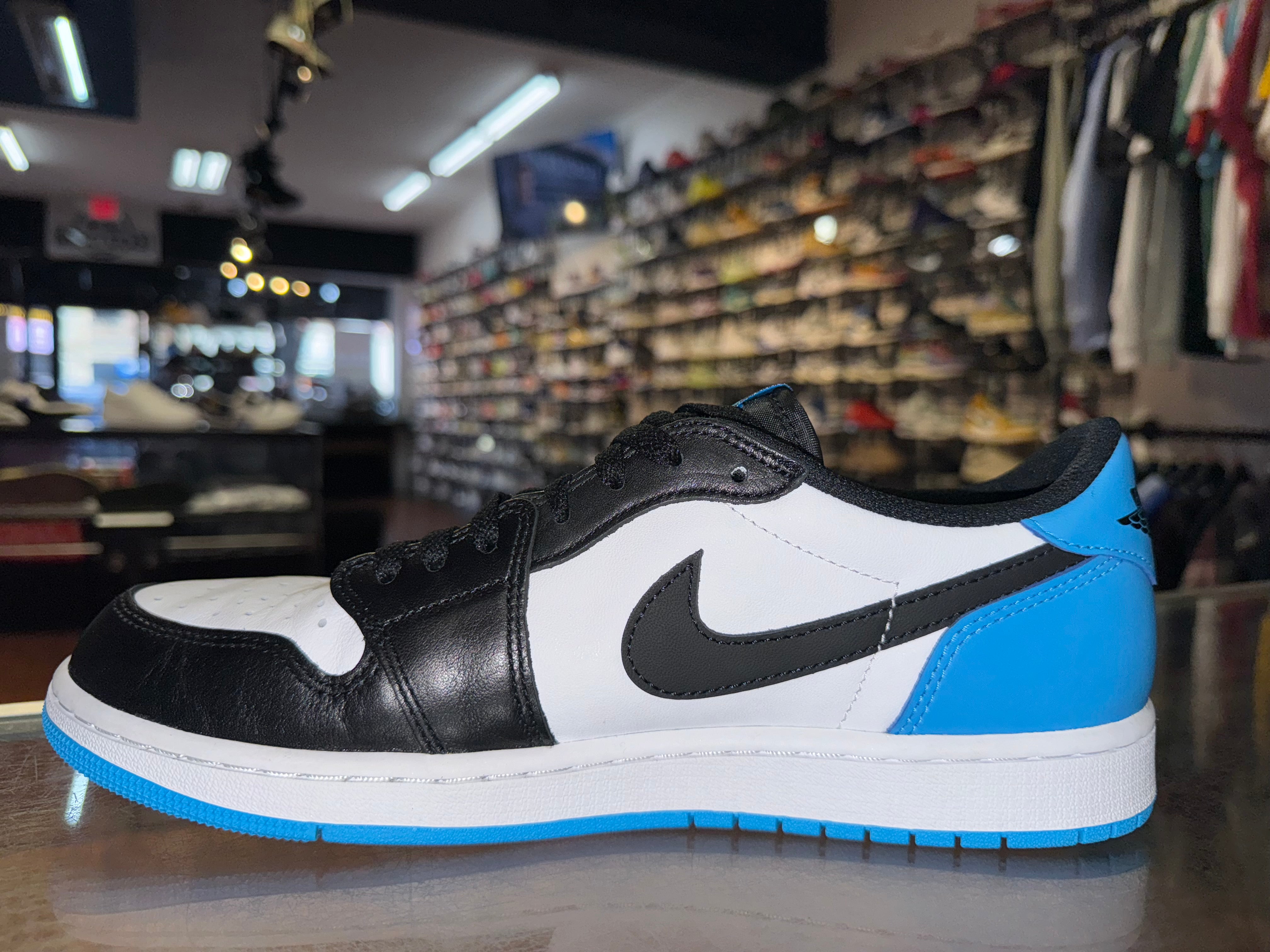 Size 10.5 Air Jordan 1 Low "Dark Powder Blue"