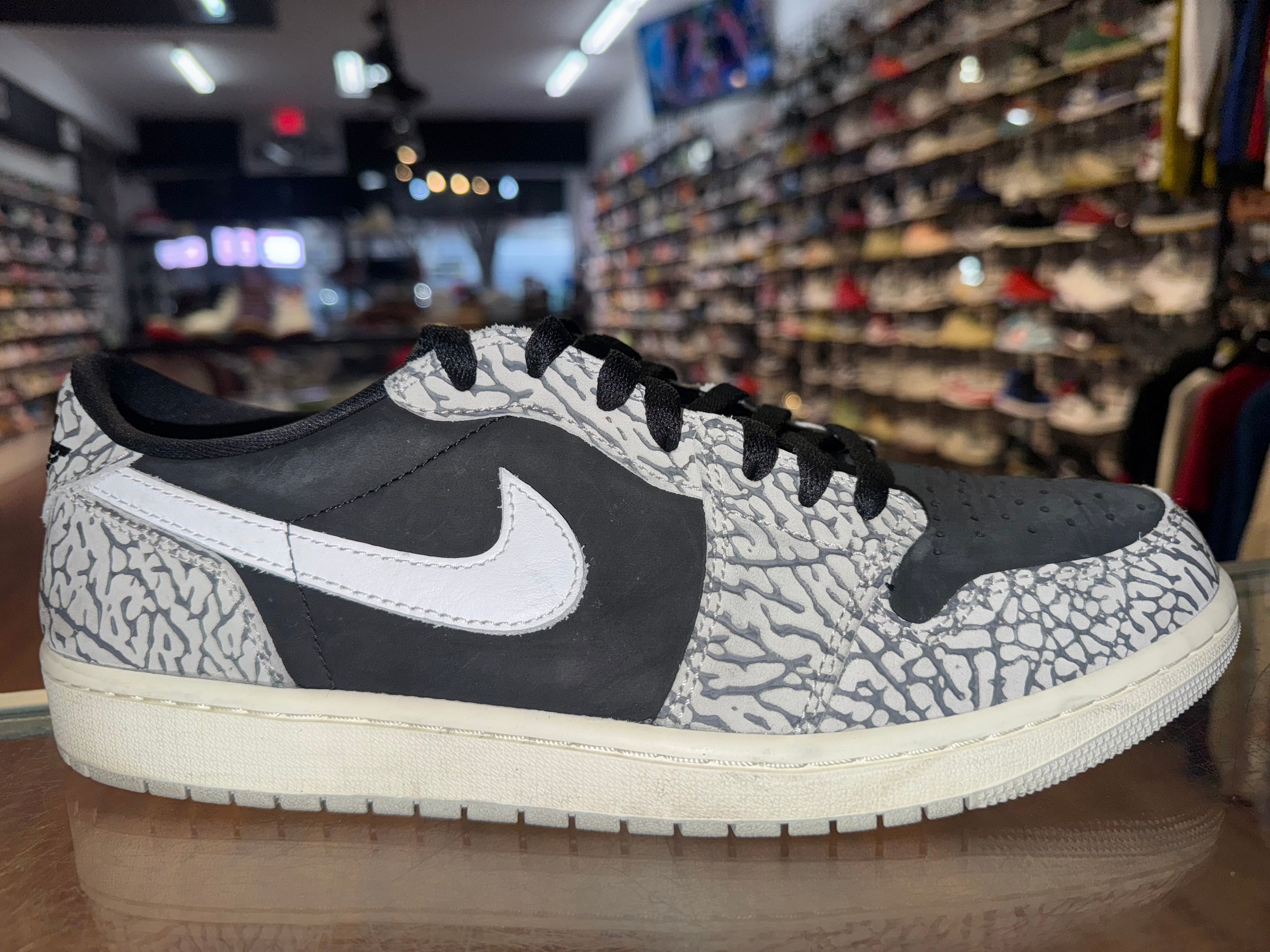 Size 11.5 Air Jordan 1 Low "Black Cement"