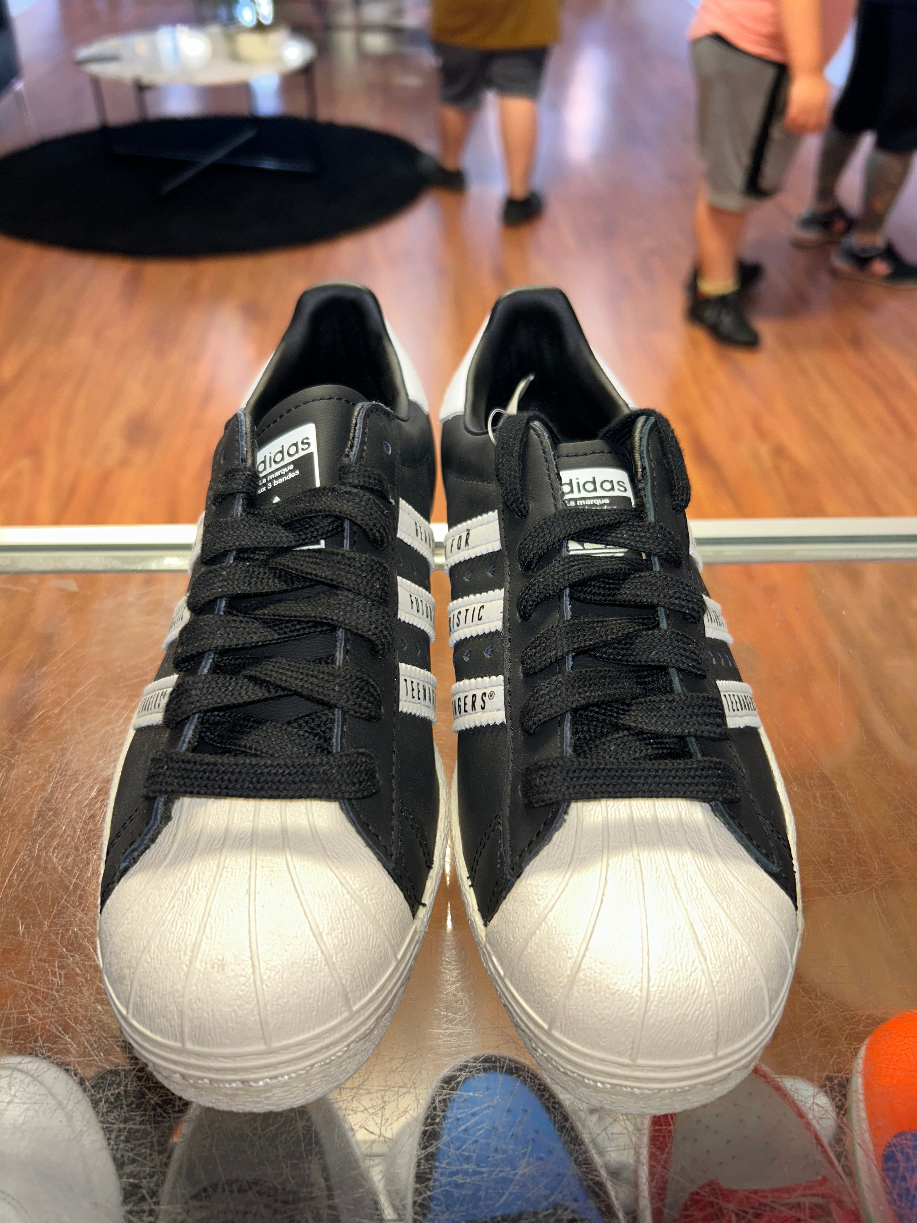 Size 5 Adidas Superstar “Human Made” Brand New