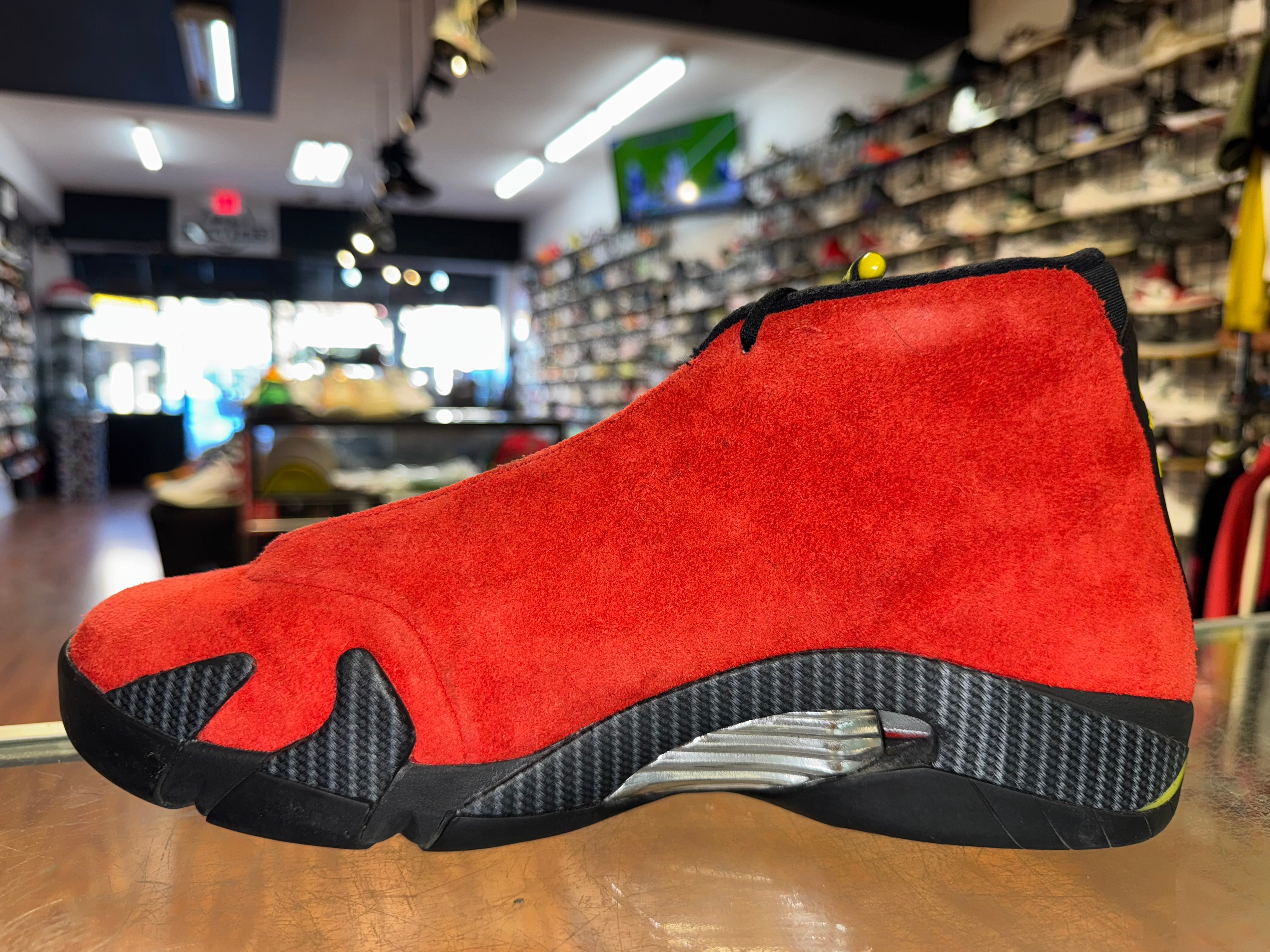 Size 12 Air Jordan 14 "Ferrari"