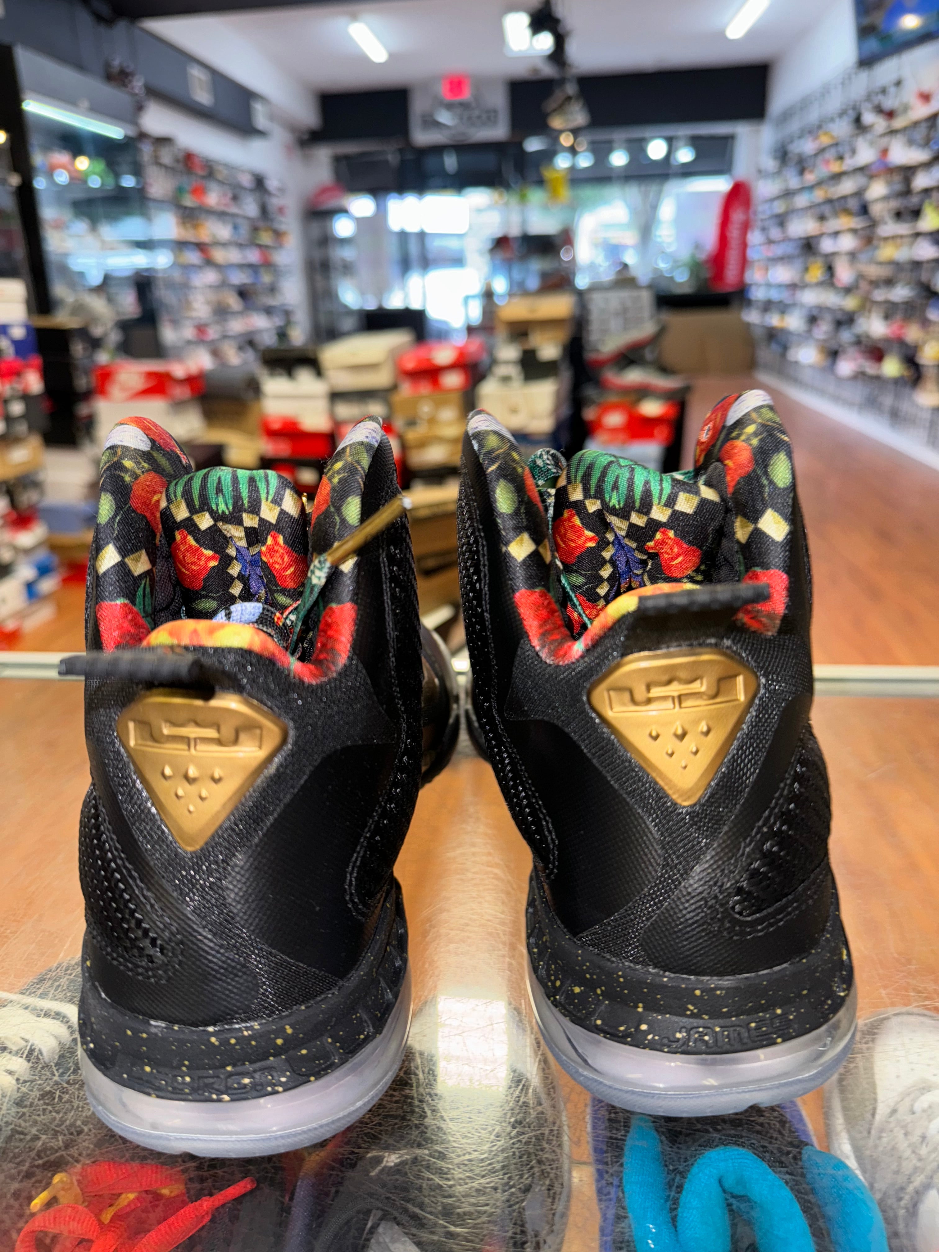 Size 7 Nike Lebron 9 “Watch The Throne” Brand New