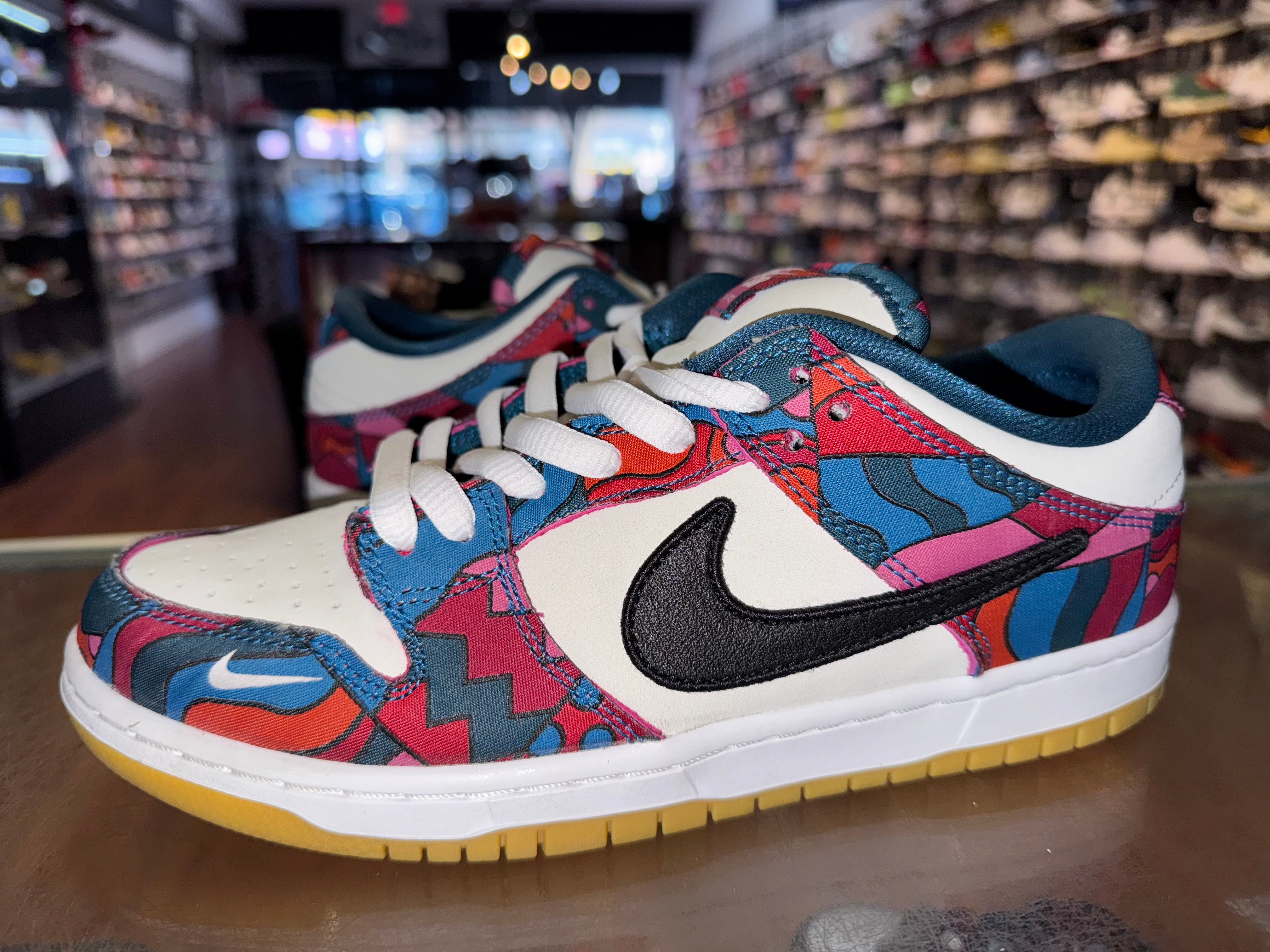 Size 8 Dunk Low SB Parra “Abstract Art”