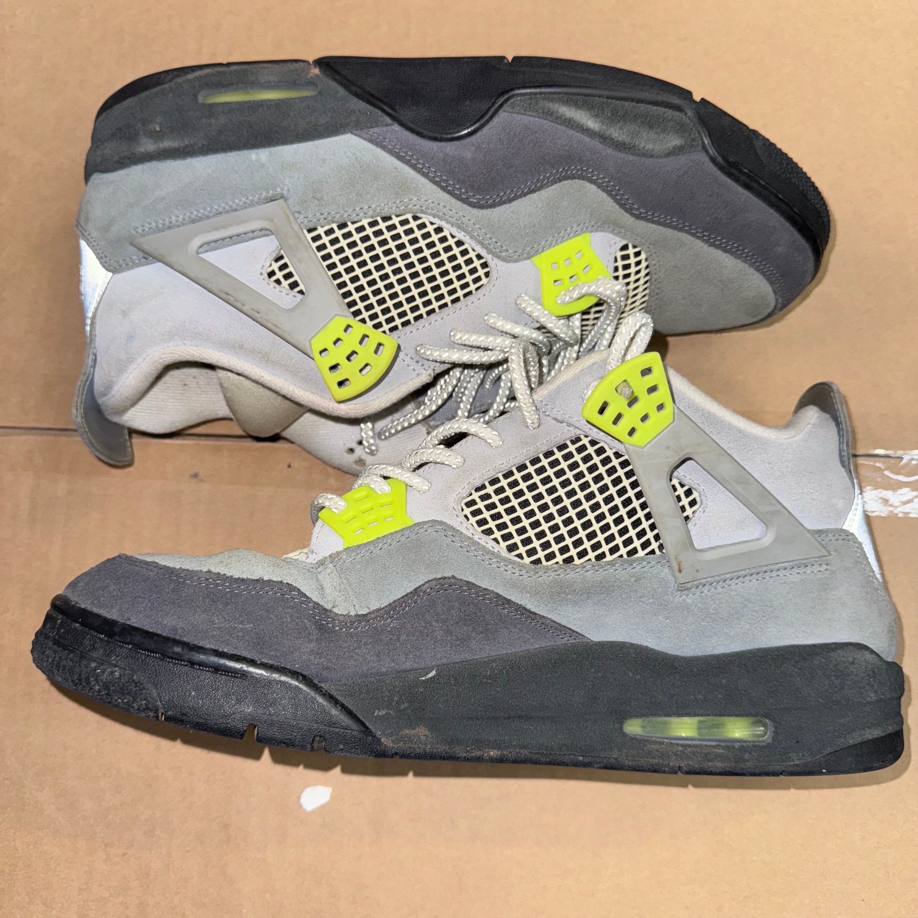 Size 13 Air Jordan 4 "Neon 95" - NB