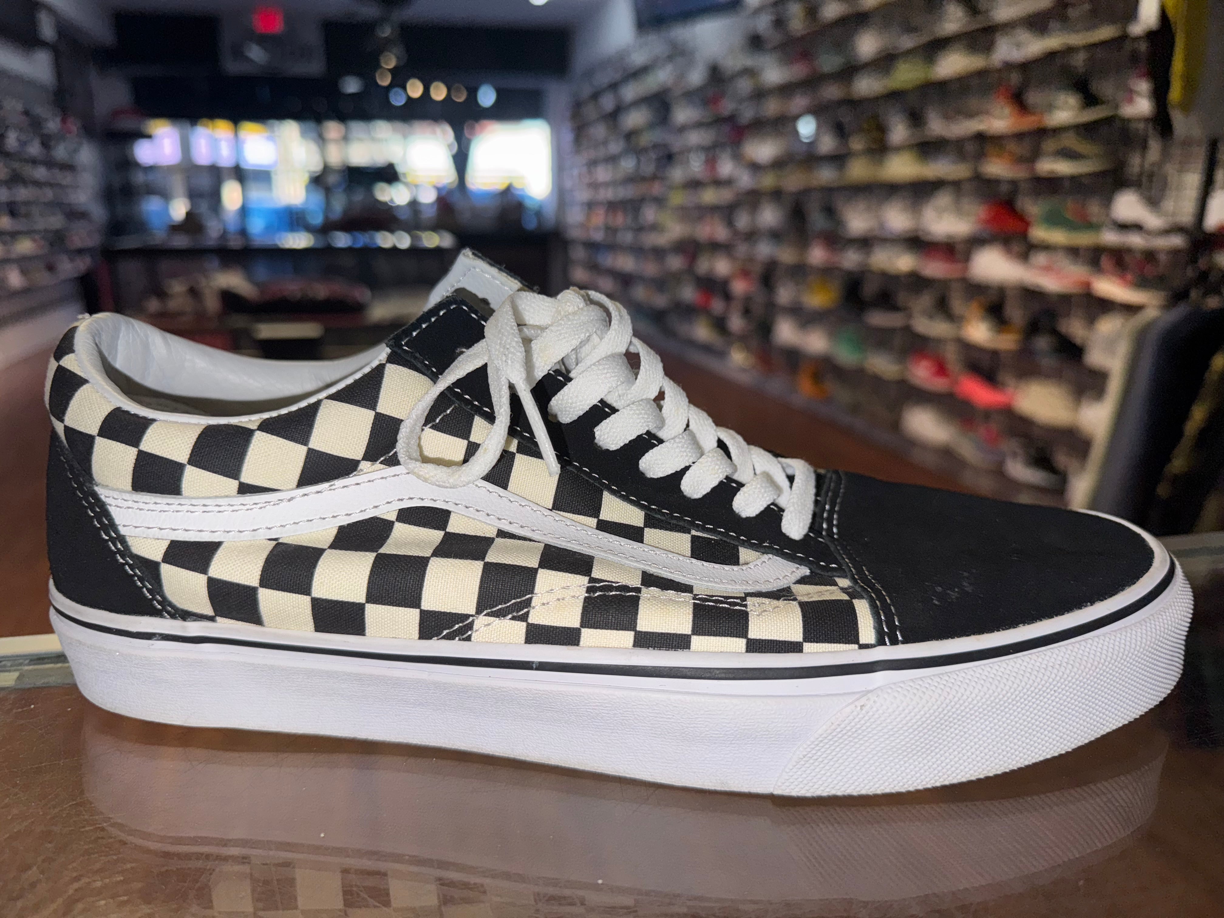 Size 10.5 VANS Old Skool "Checkerboard"