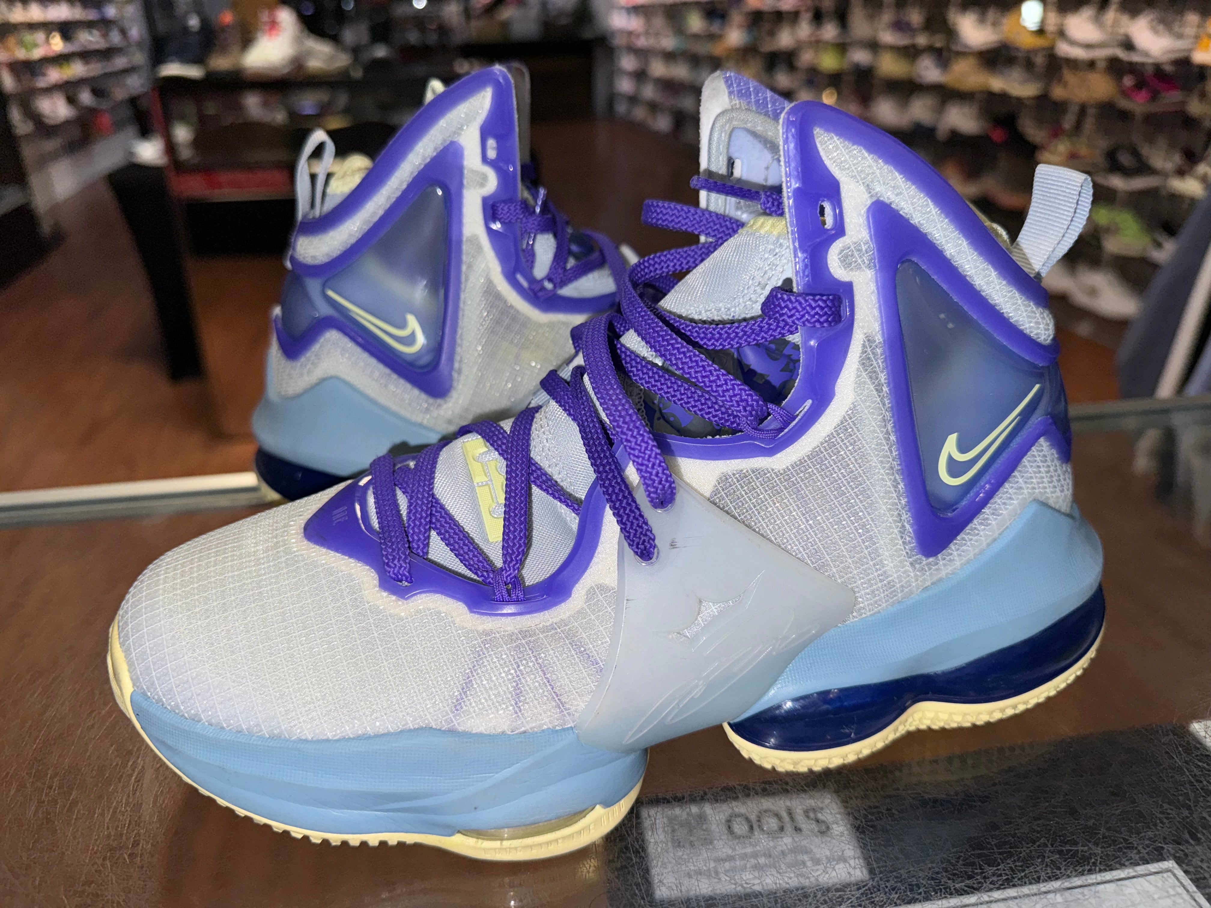 Size 7y Lebron 19 "Aura"