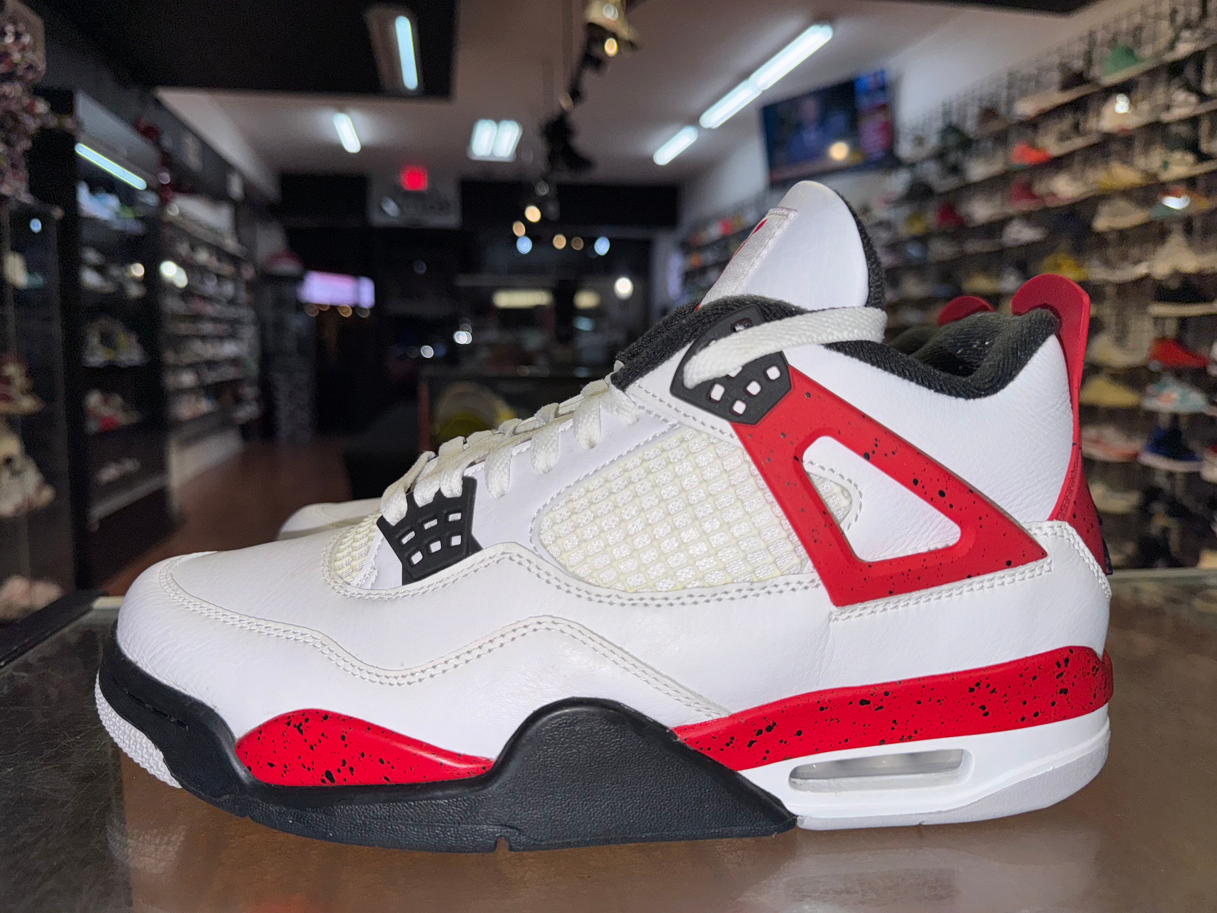 Size 9.5 Air Jordan 4 "Red Cement"