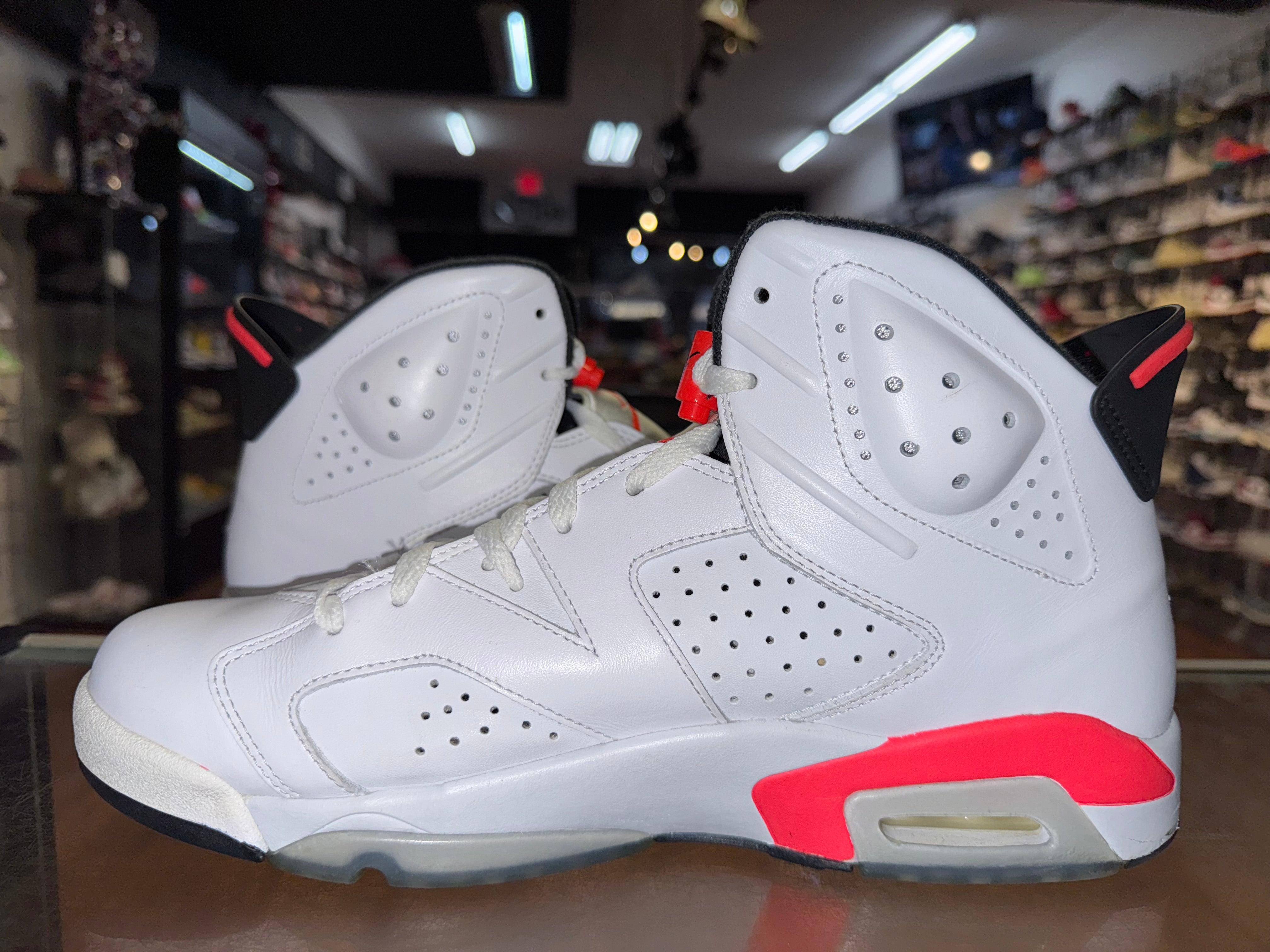 Size 11 Air Jordan 6 "White Infrared"