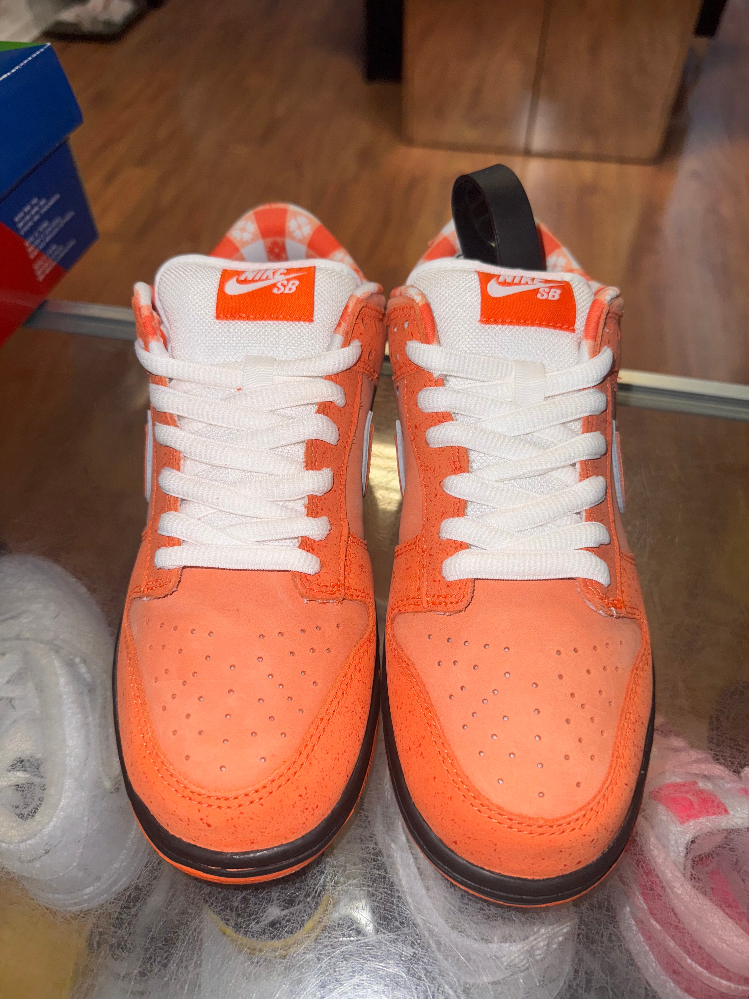 Size 7.5 Dunk Low SB “Orange Lobster” (Special Box) Brand New