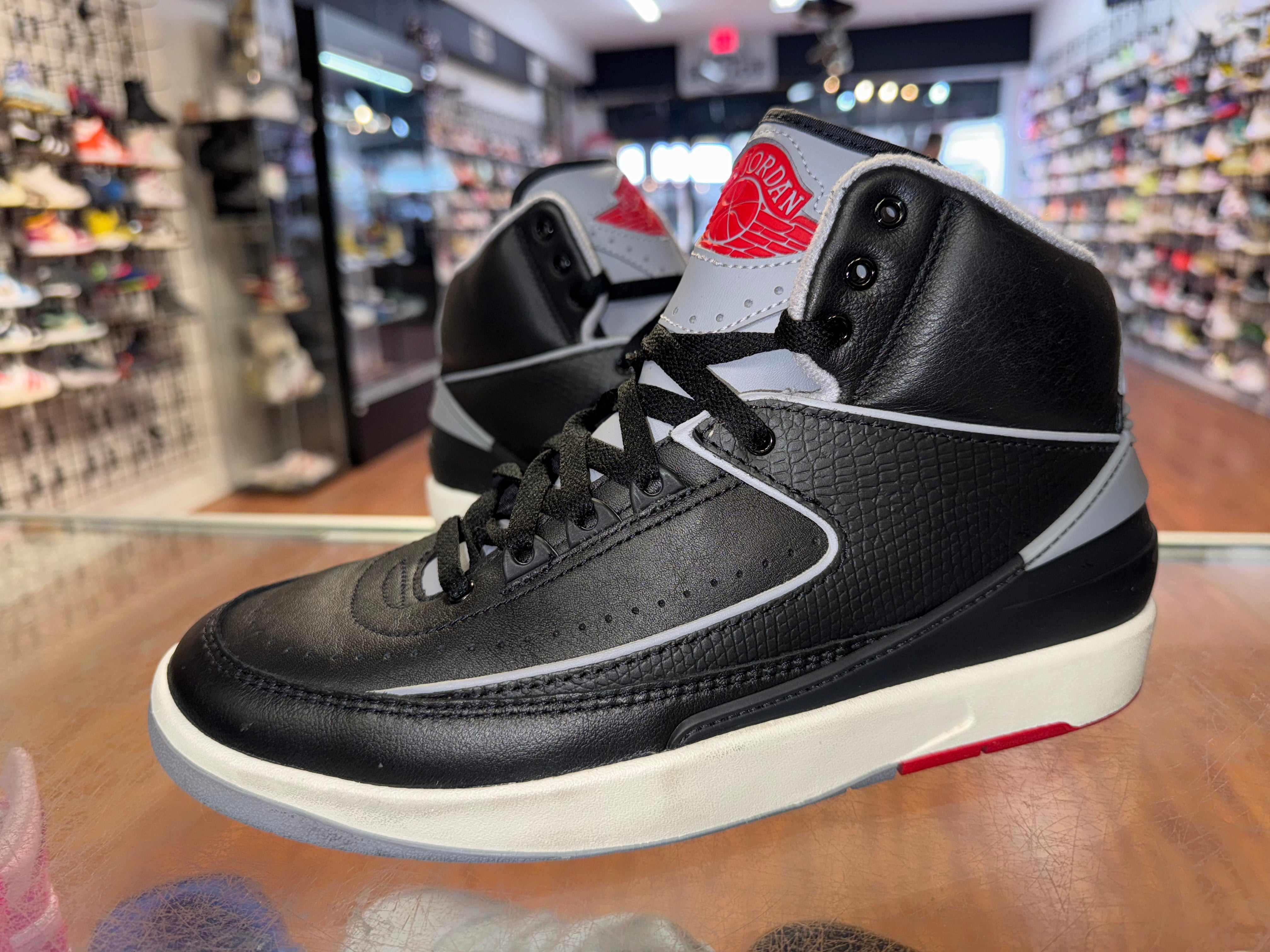 Size 8 Air Jordan 2 “Black Cement”