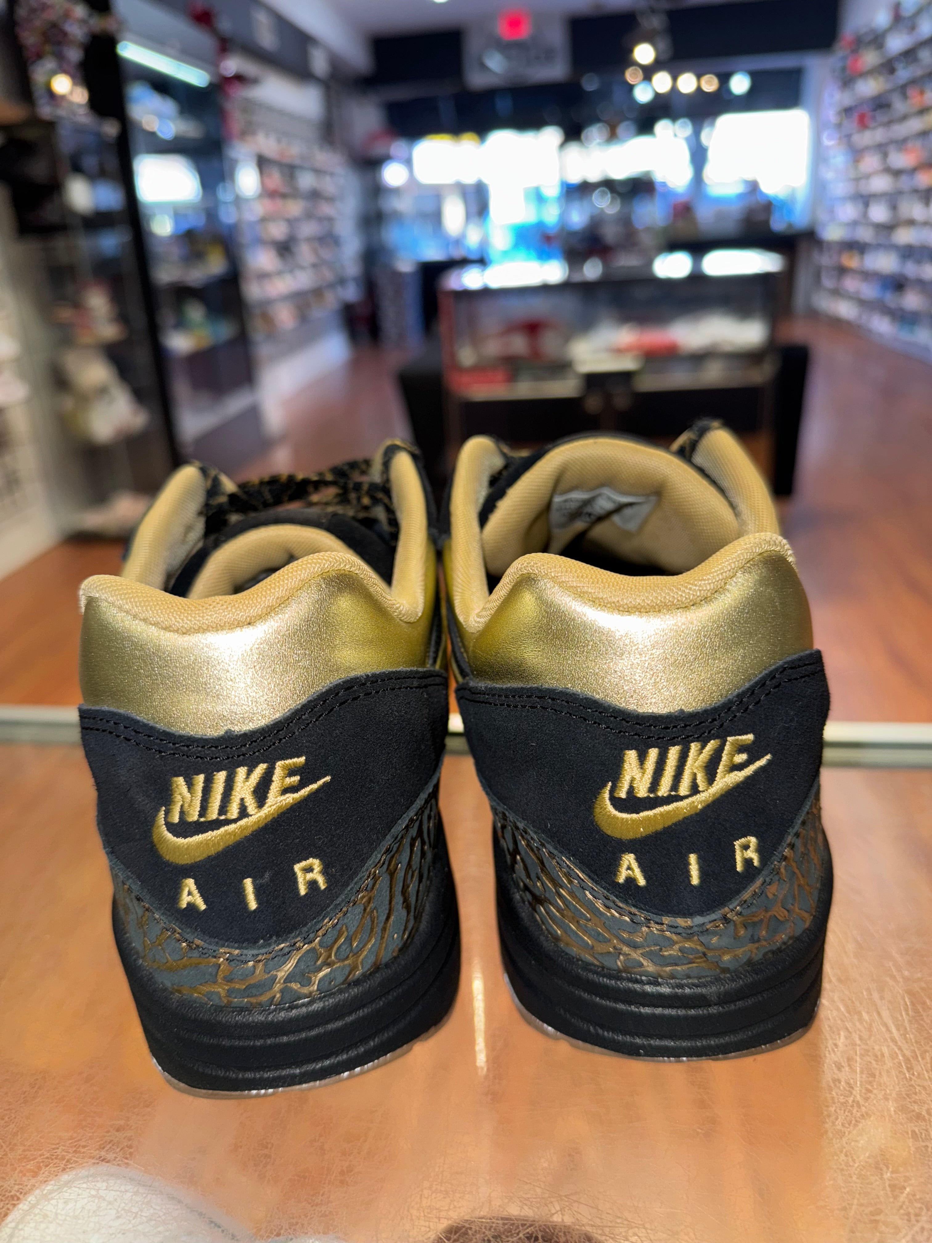 Size 12.5 Air Max 1 ID “Gold Black”