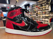 Size 9 Air Jordan 1 "Patent Bred"