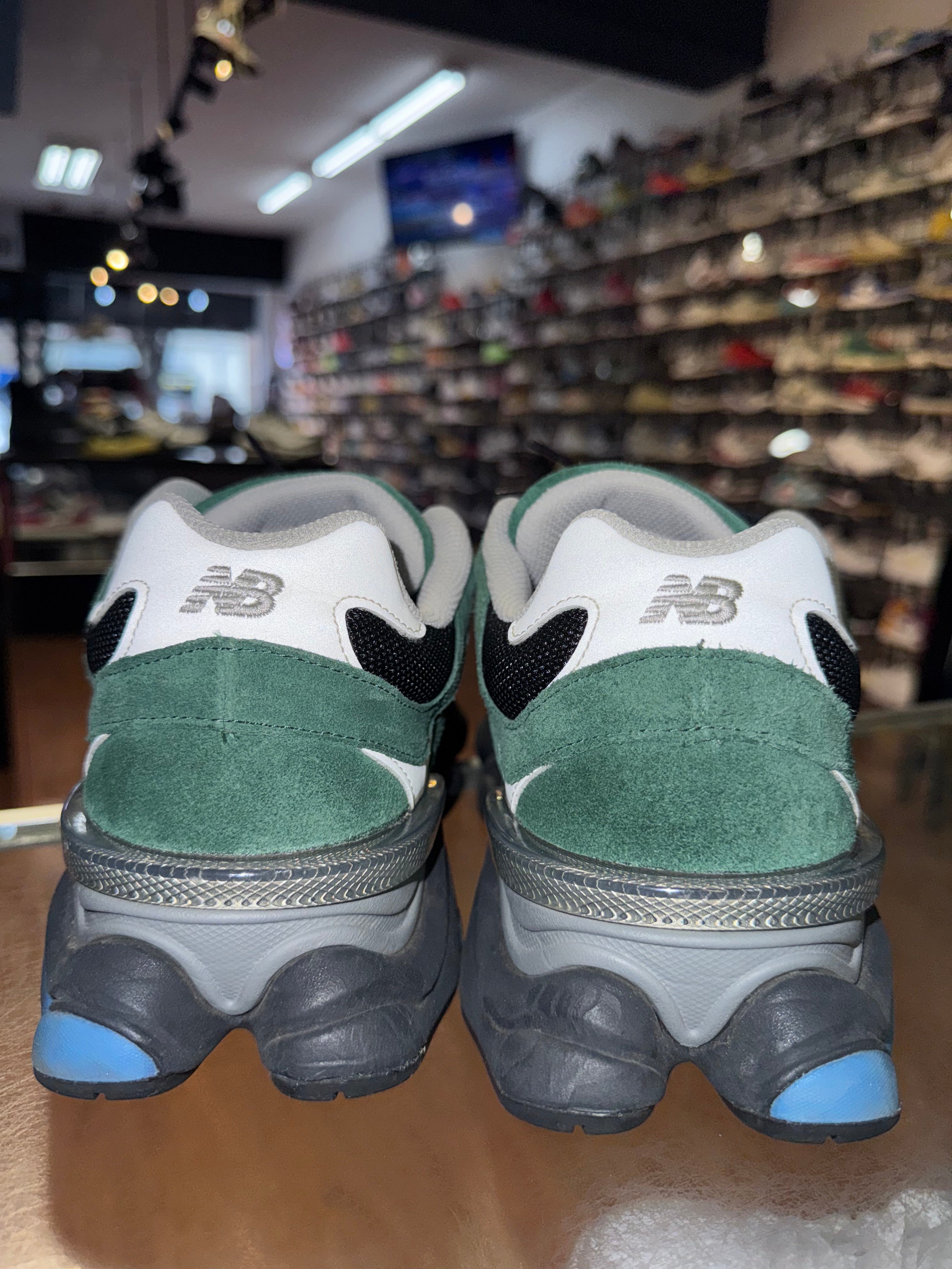 Size 11 New Balance 9060 "Team Forrest Green"