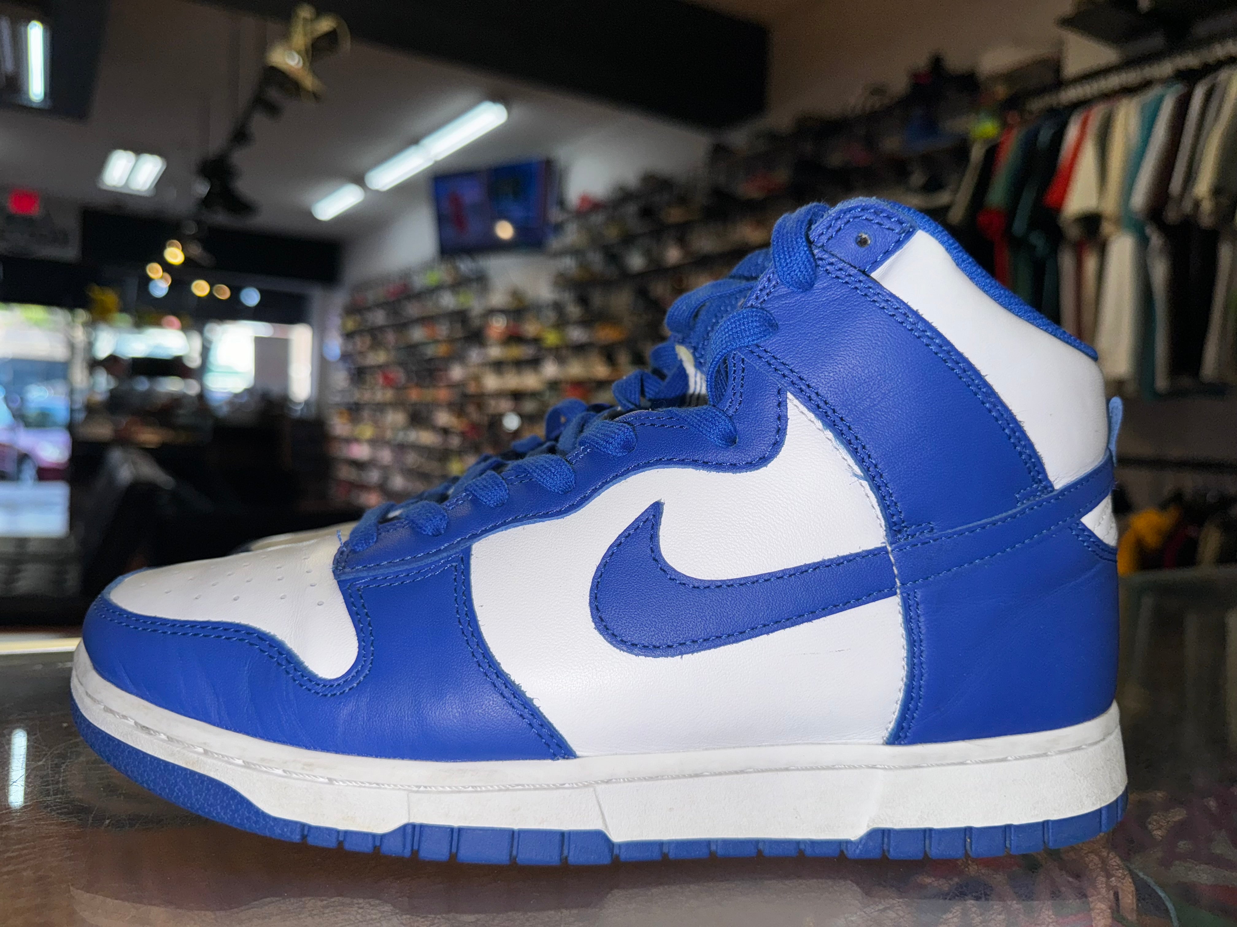 Size 9.5 Dunk High "Game Royal"