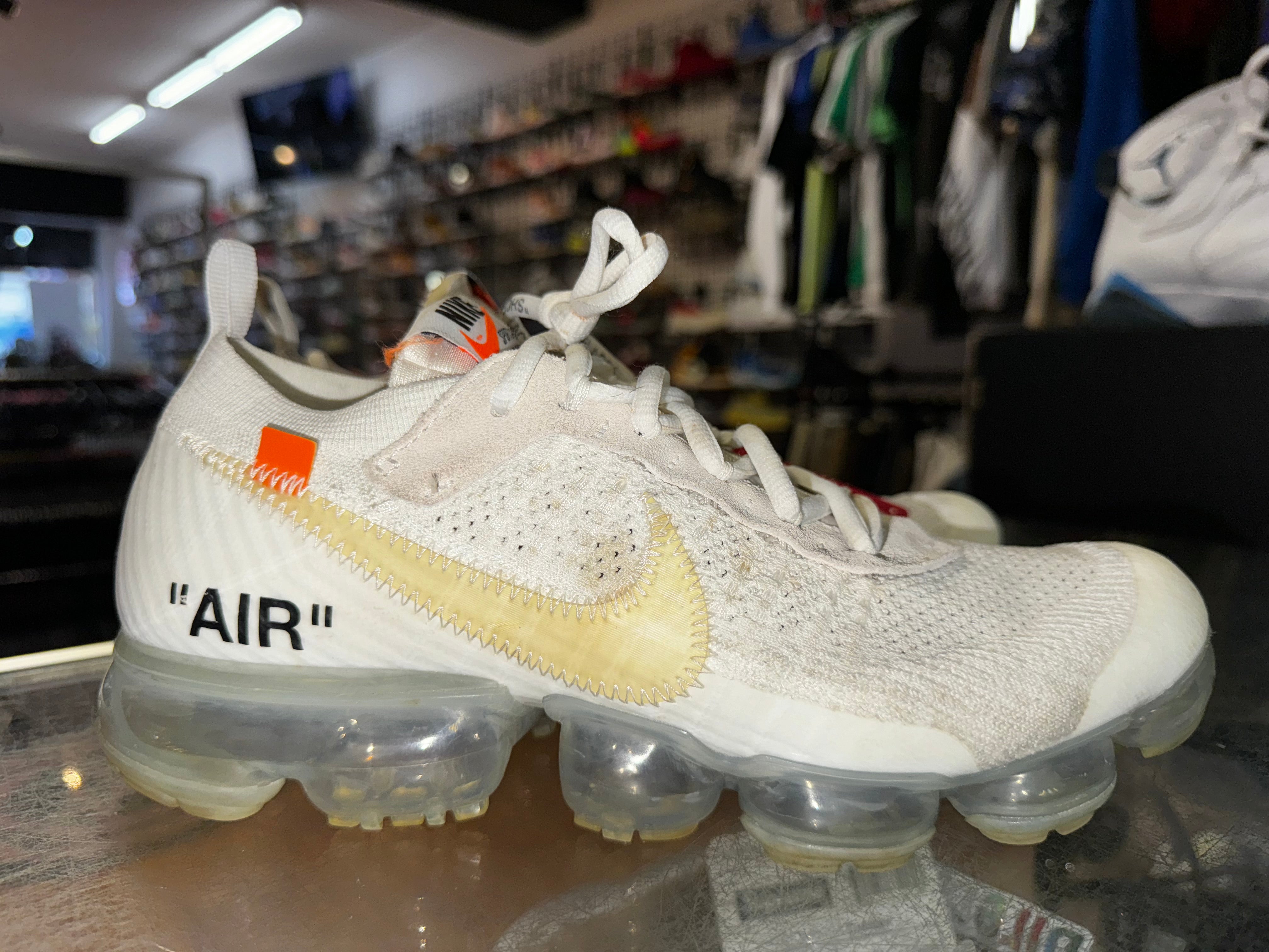 Size 8.5 Air Vapormax Off White "White"