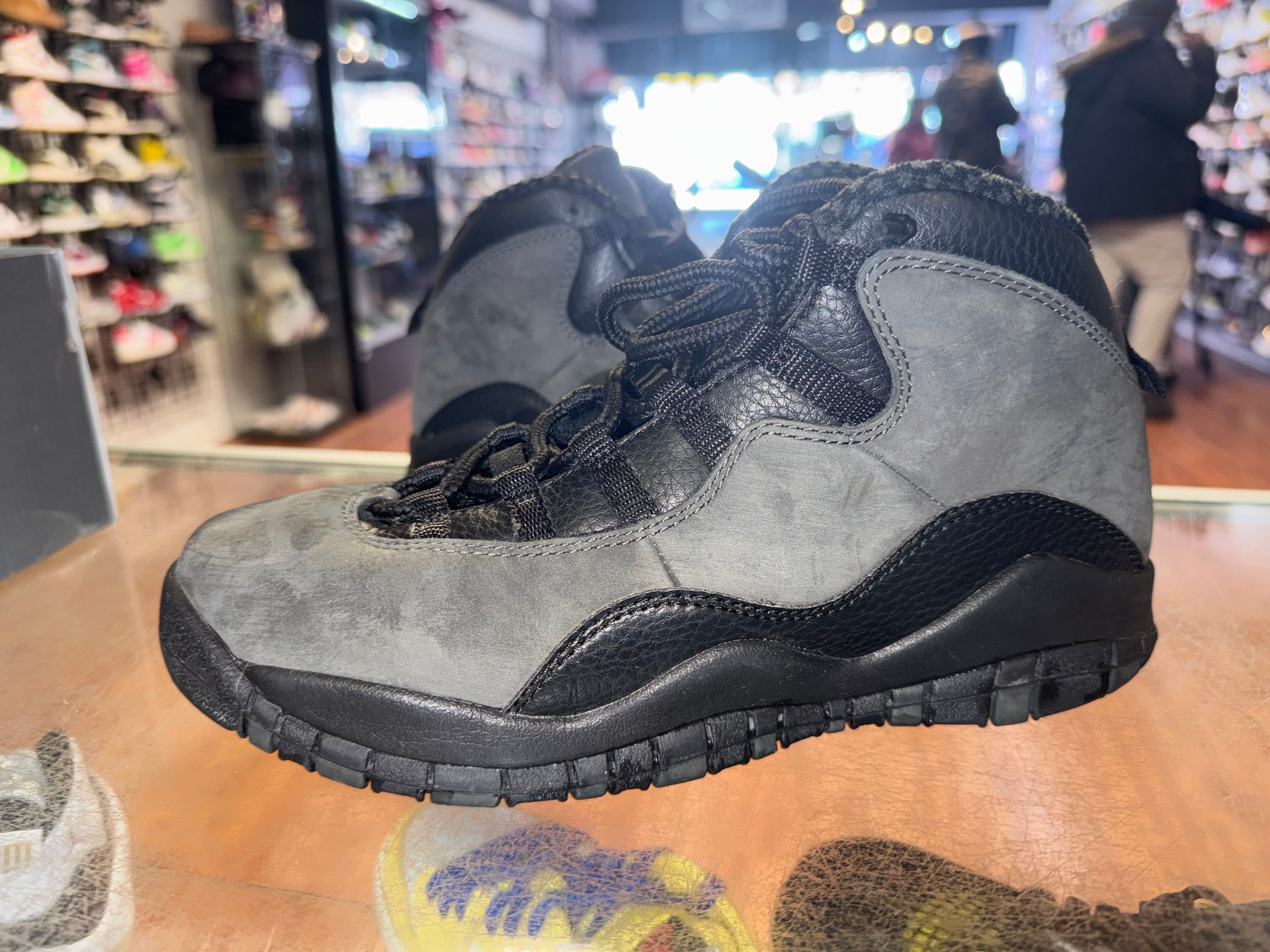 Size 6.5y Air Jordan 10 "Shadow"