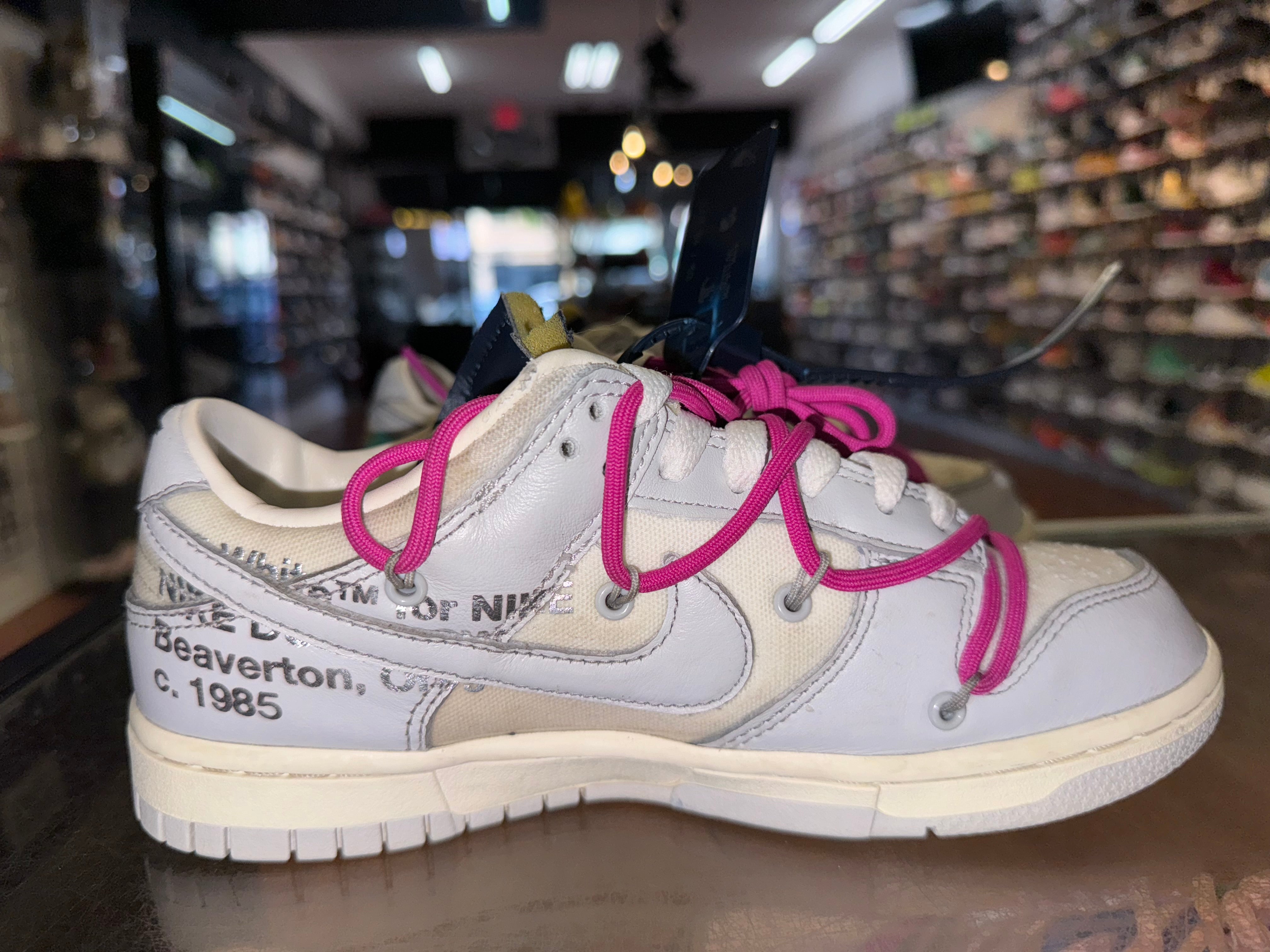 Size 5.5 Off White Dunk Low “Lot 30”