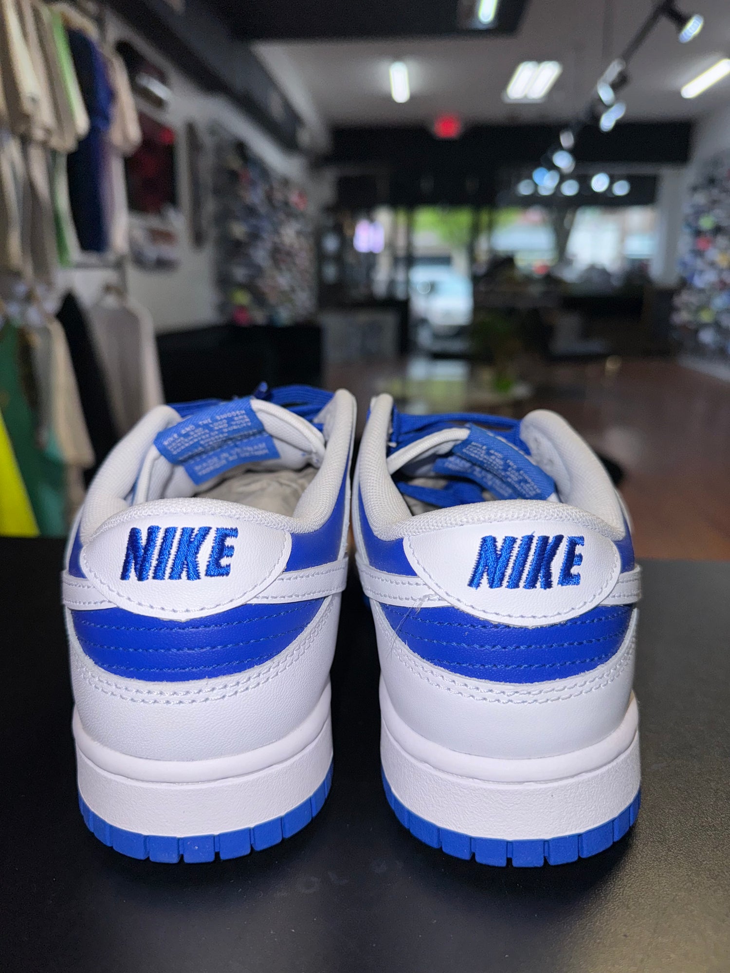 Size 8.5 Dunk Low “Racer Blue” Brand New