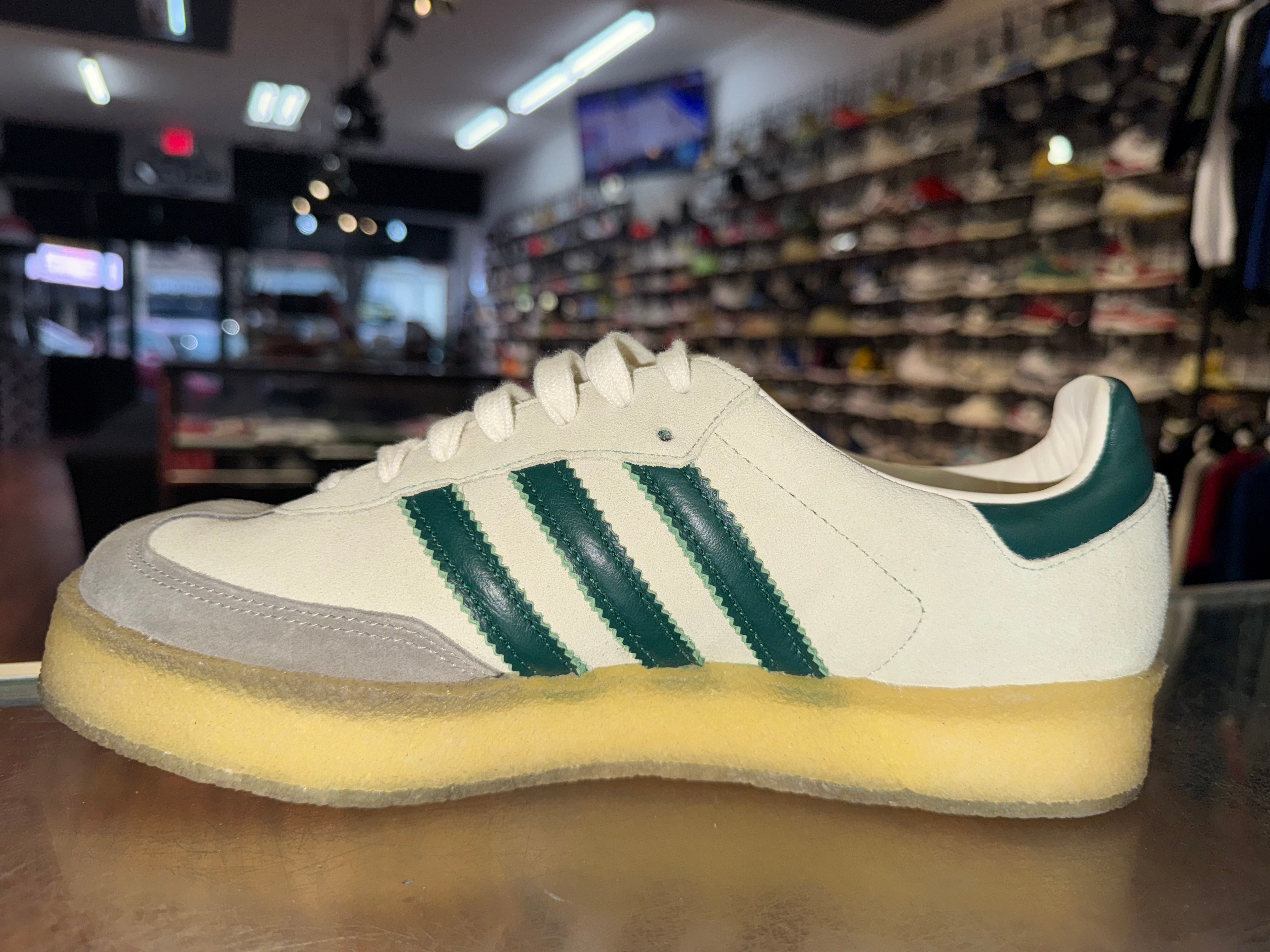 Size 9 Adidas Clarks 8th Street Samba Ronnie Fieg Chalk "White Green"