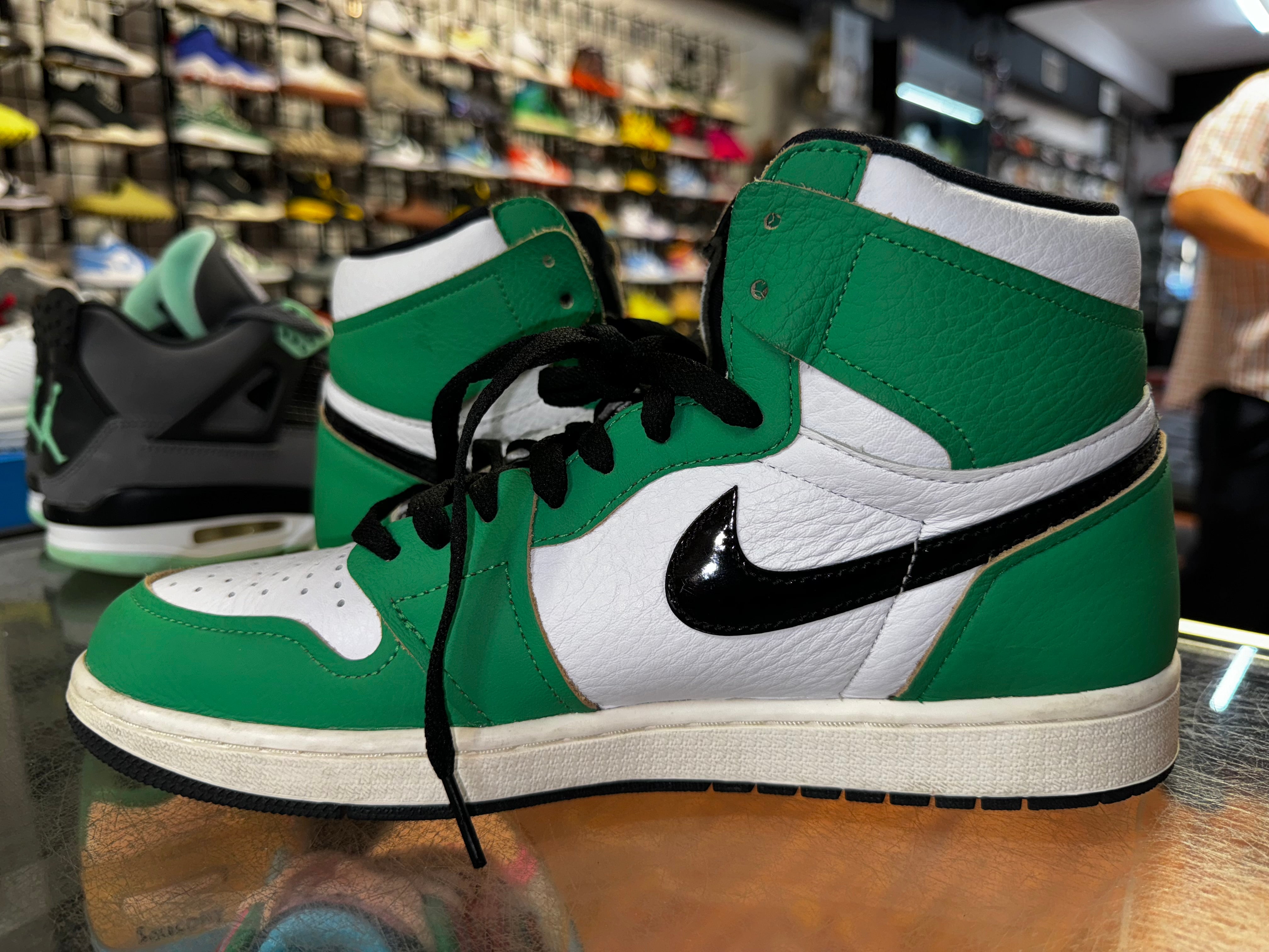 Size 9.5 (11W) Air Jordan 1 "Lucky Green"