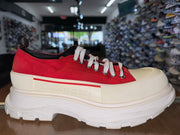 Size 12 (45EU) Alexander McQueen Low “Red/White”