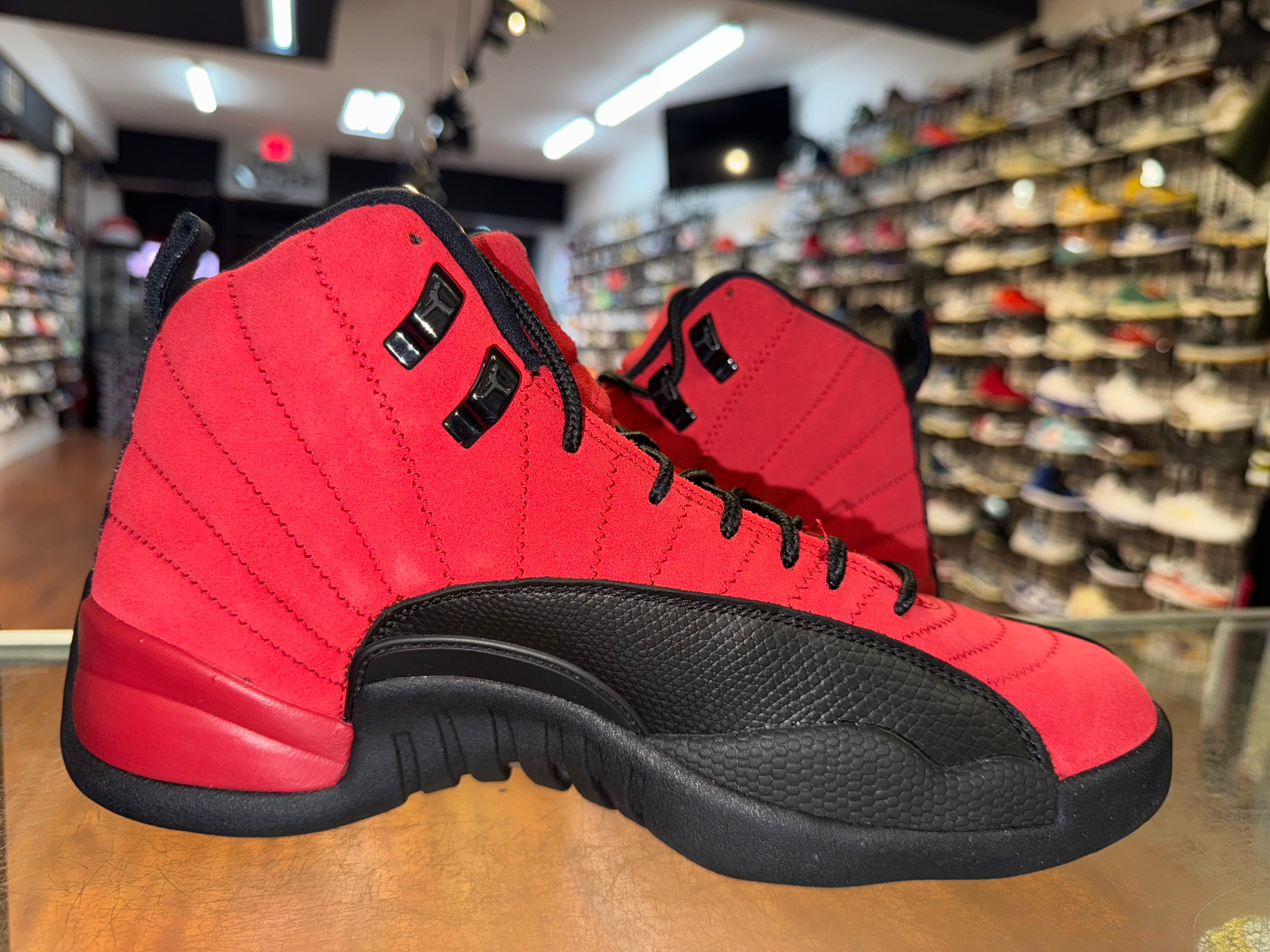 Size 9 Air Jordan 12 "Reverse Flu Game"