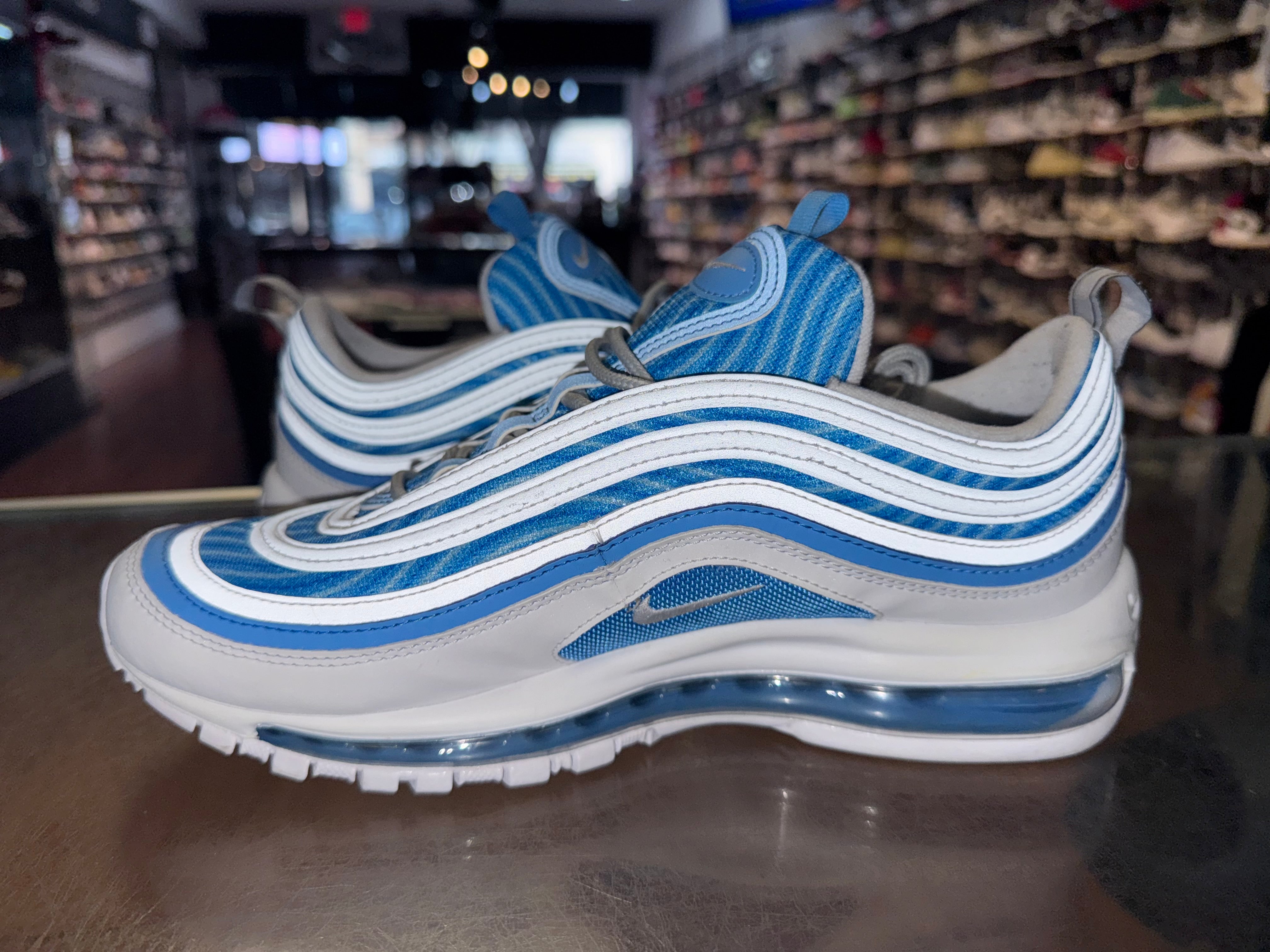 Size 9 Air Max 97 Nike ID By You "White/Blue"