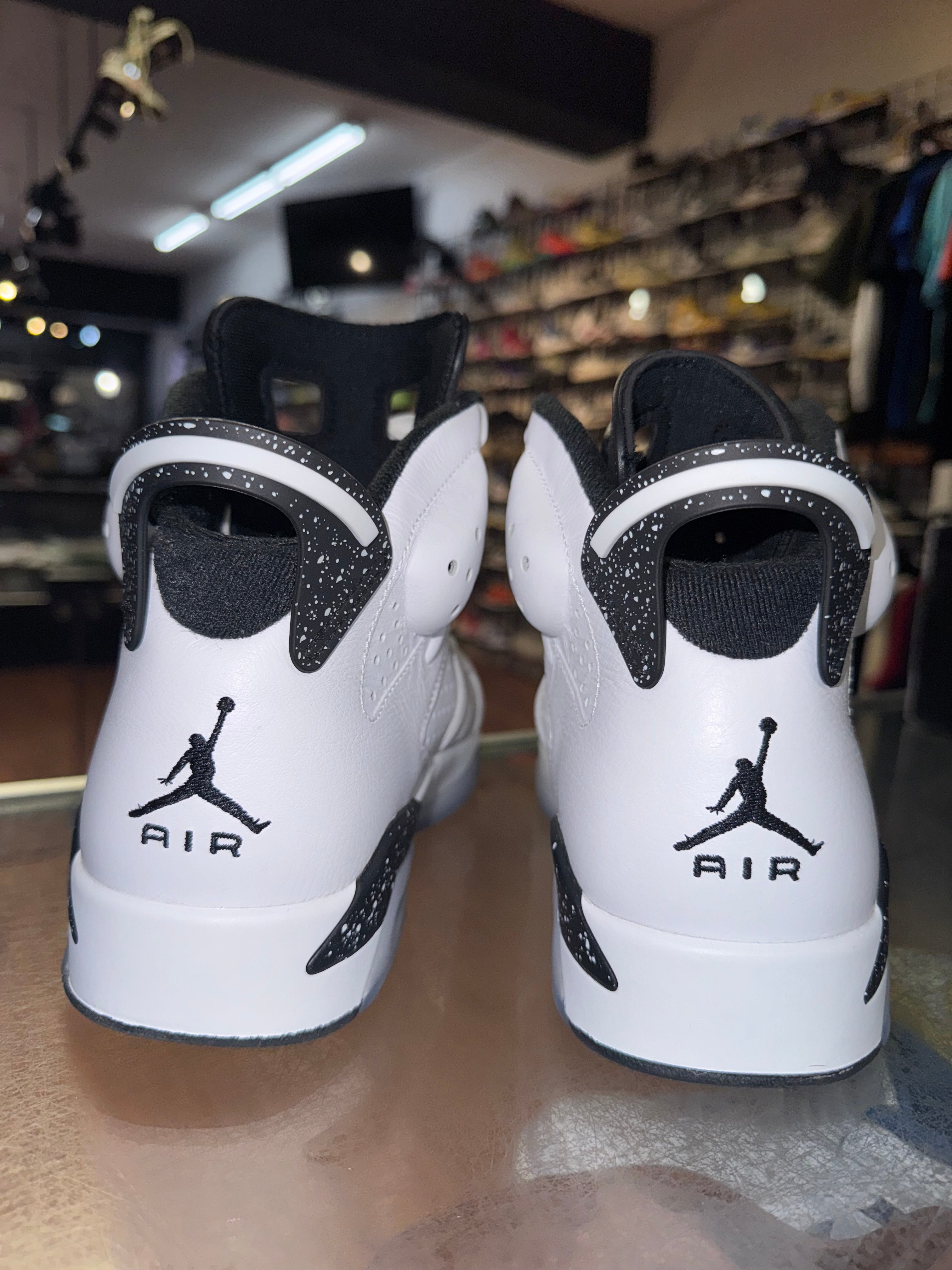 Size 9.5 Air Jordan 6 "Reverse Oreo"