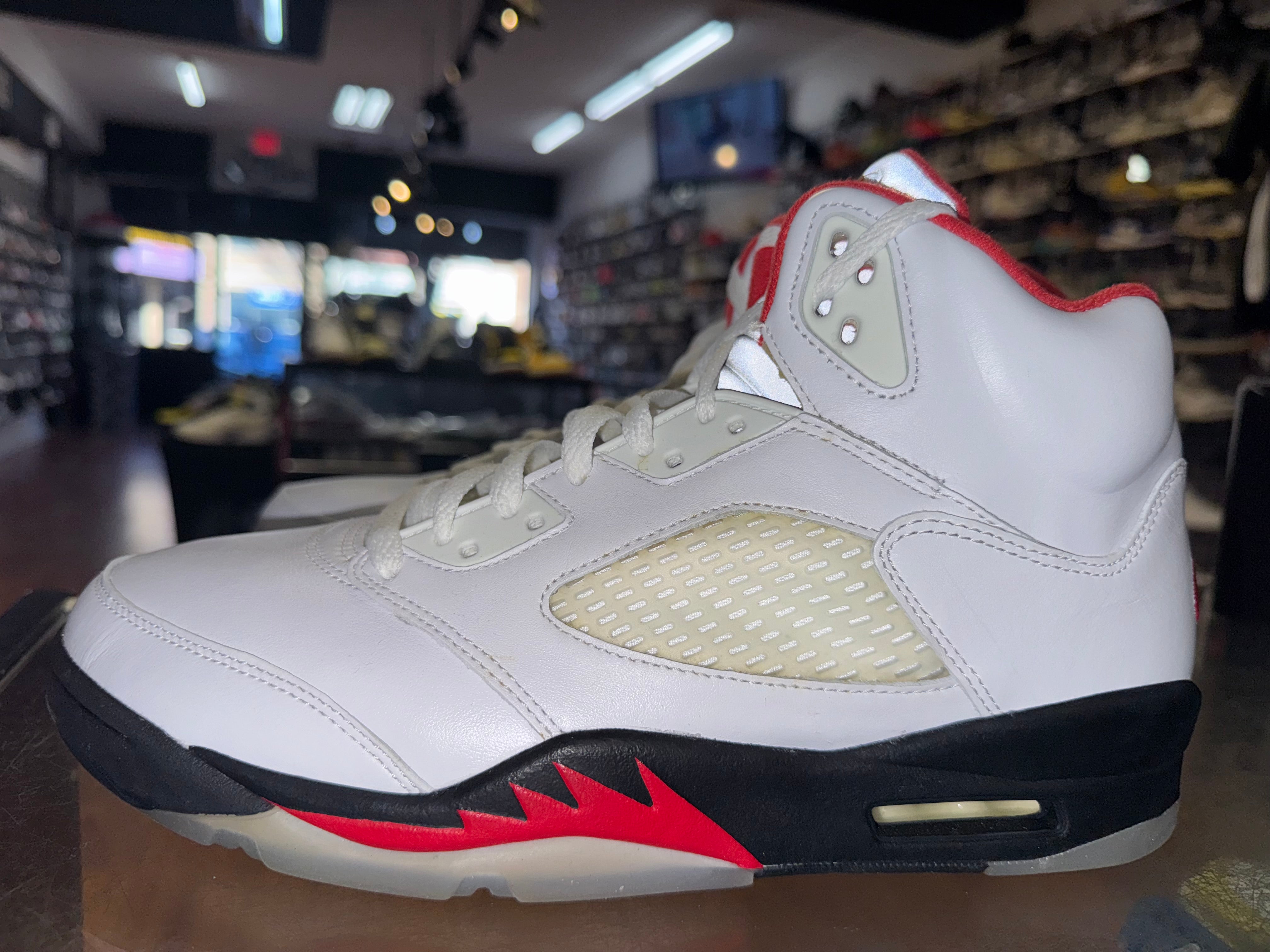 Size 10 Air Jordan 5 "Fire Red"