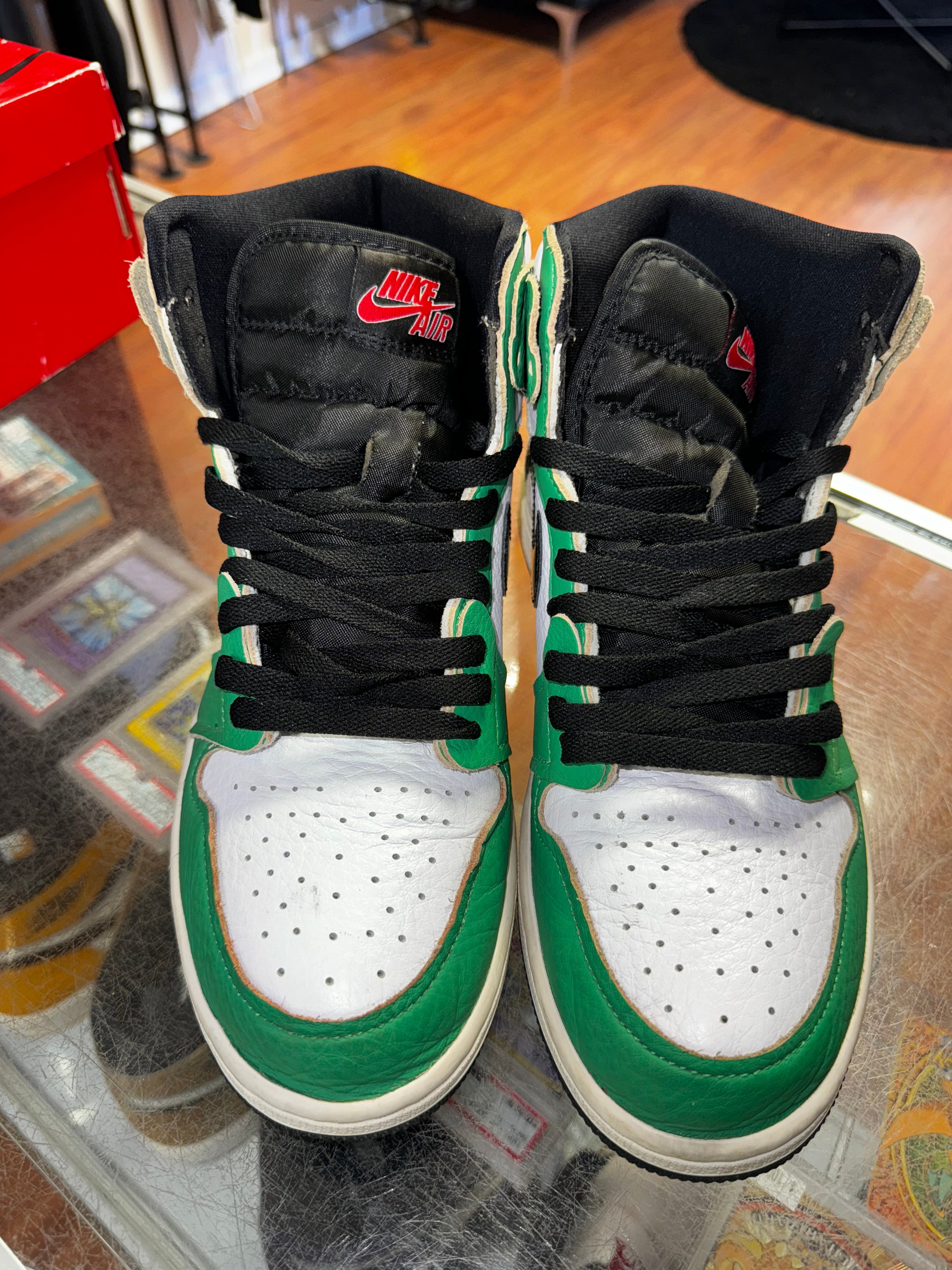 Size 9 (10.5W) Air Jordan 1 "Lucky Green"