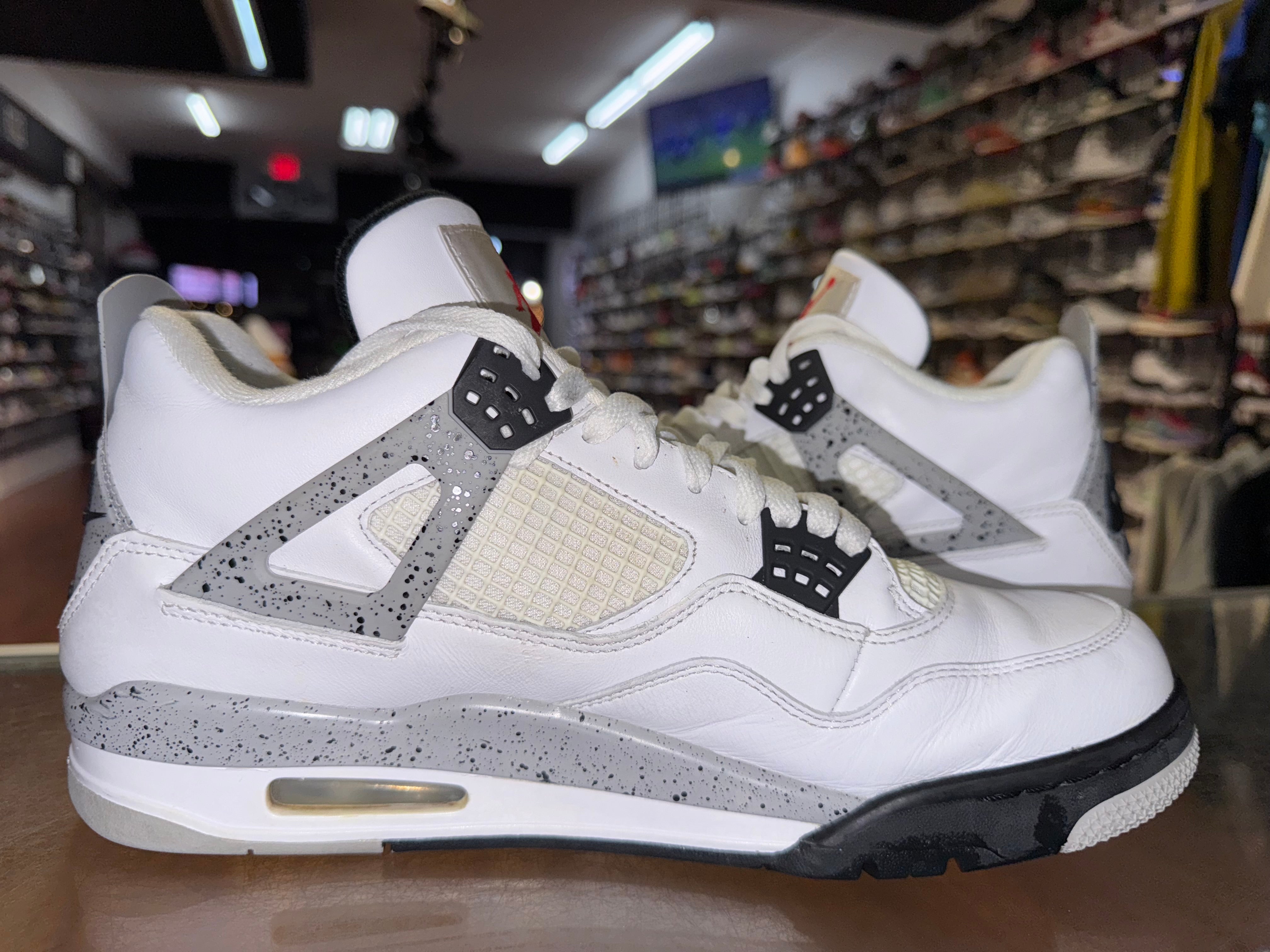 Size 11.5 Air Jordan 4 "White Cement"