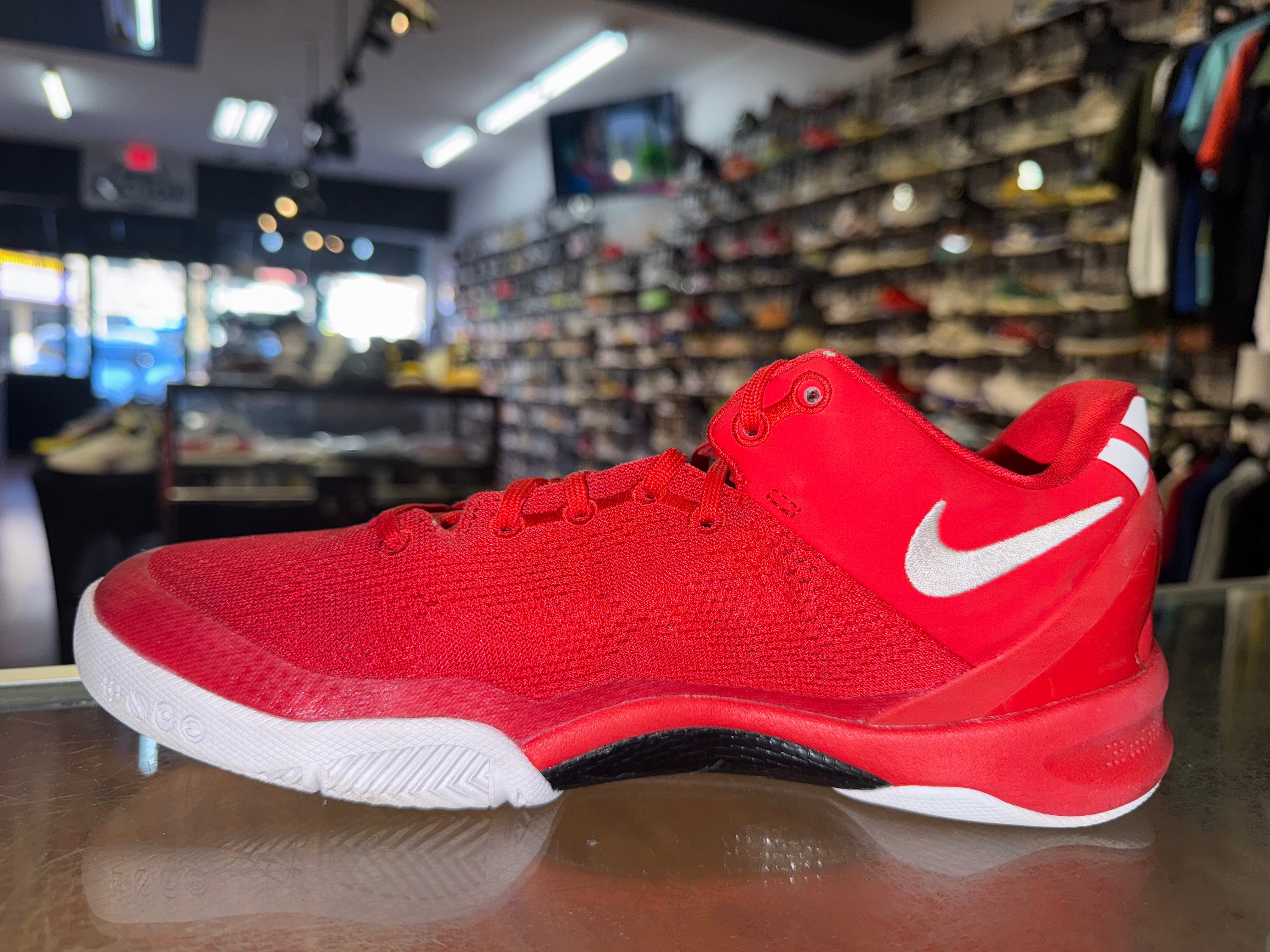 Size 7y Kobe 8 "University Red"