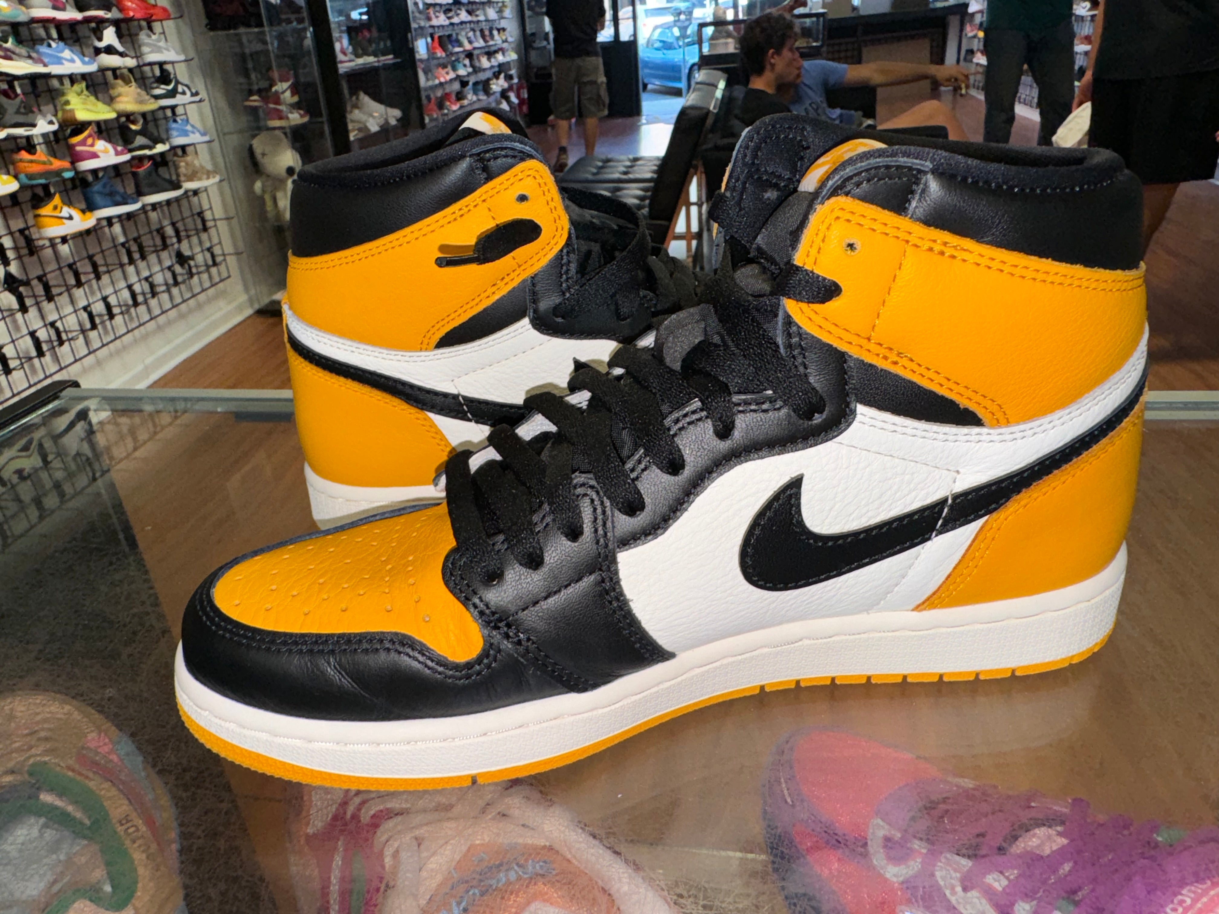 Size 9.5 Air Jordan 1 “Taxi”