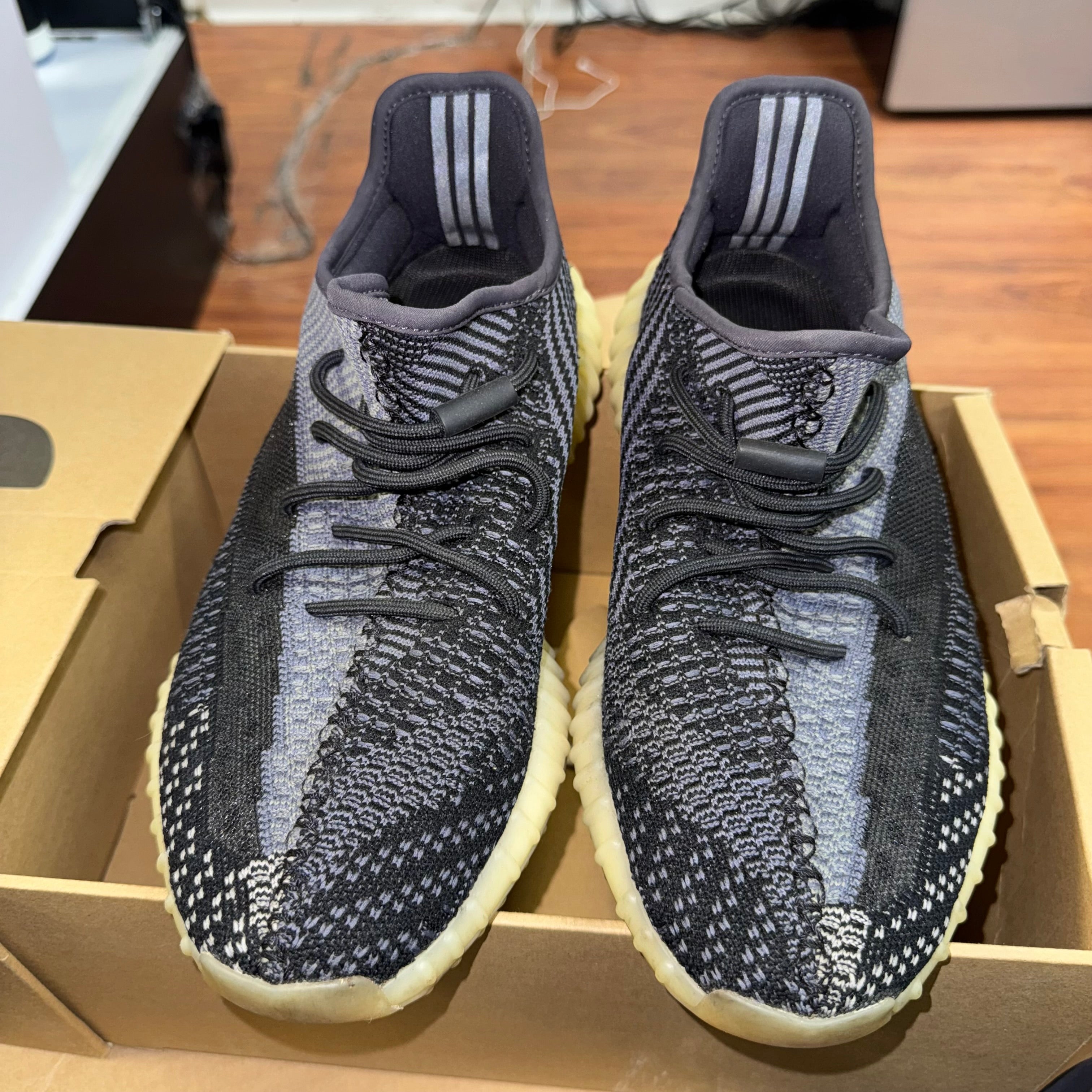 Size 11.5 Yeezy Boost 350 V2 "Carbon"