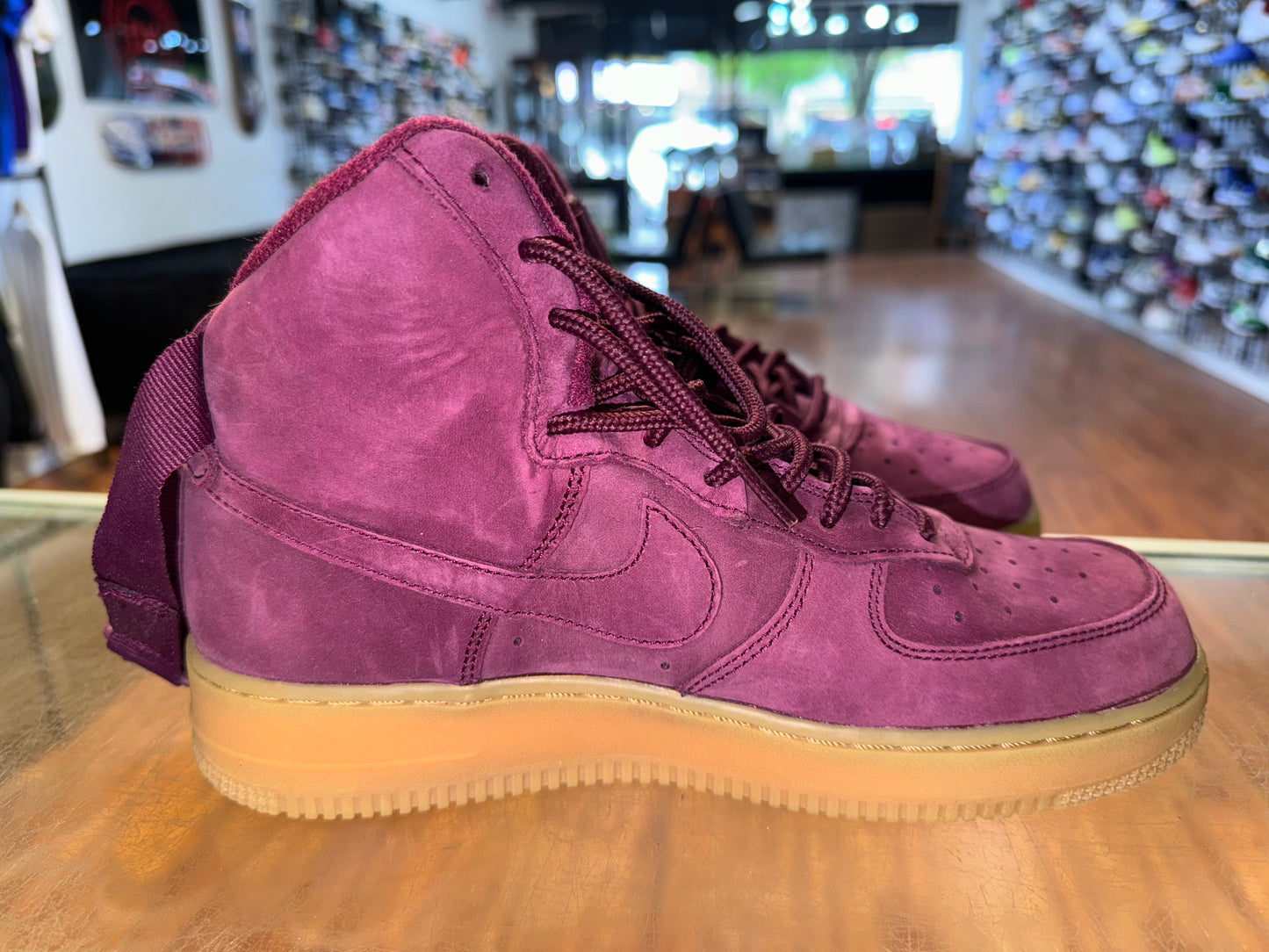 Size 7y Air Force 1 Mid “Suede Purple”