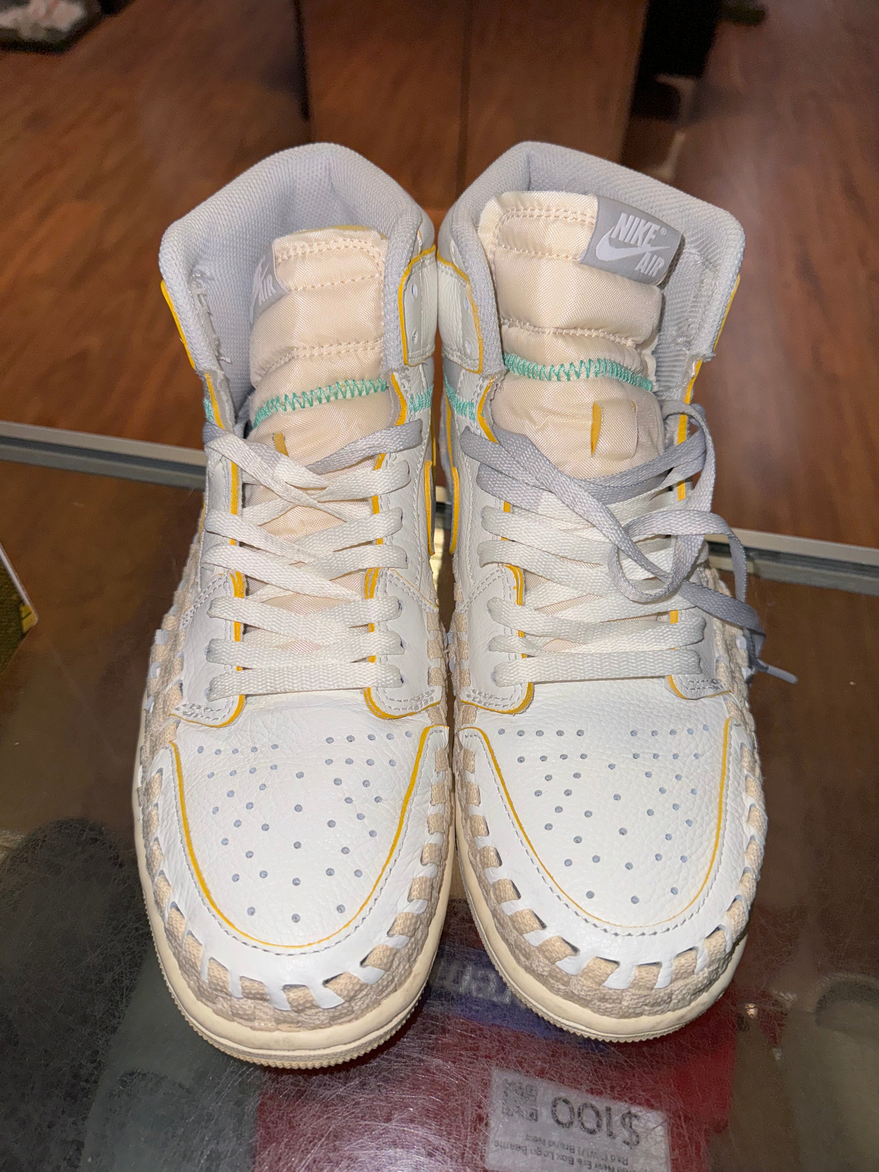 Size 9.5 Air Jordan 1 Union "LA Beauty Supply"