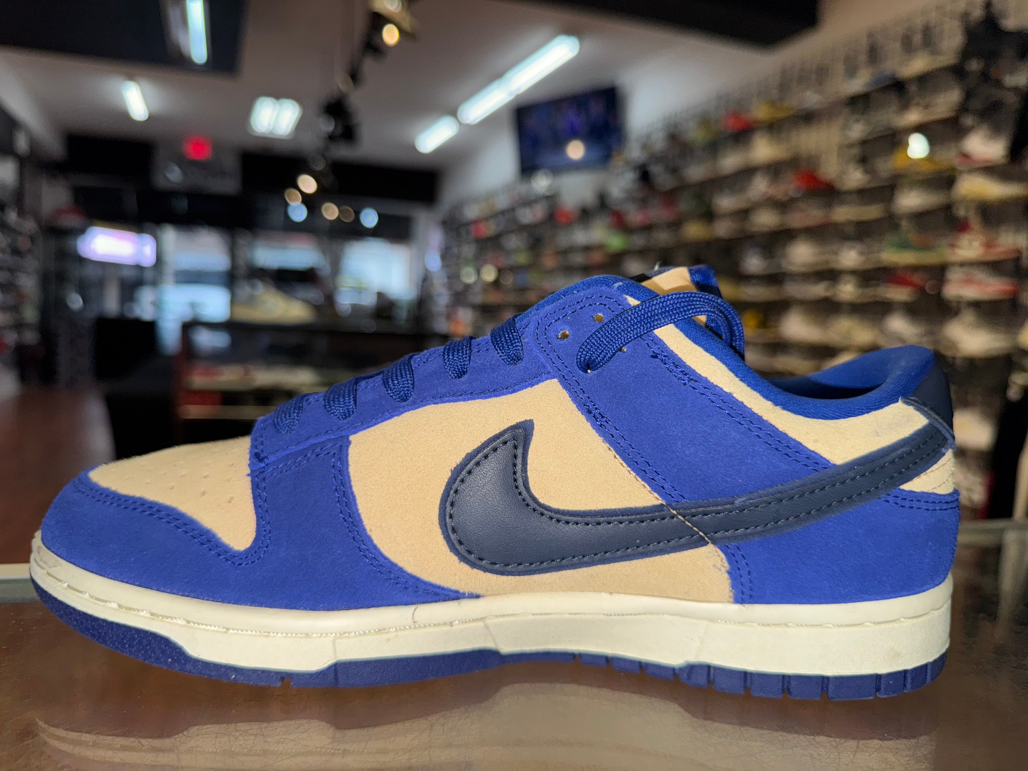 Size 7 (8.5W) Dunk Low LX "Blue Suede"