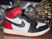 Size 12 Air Jordan 1 "Black Toe Reimagined" Brand New