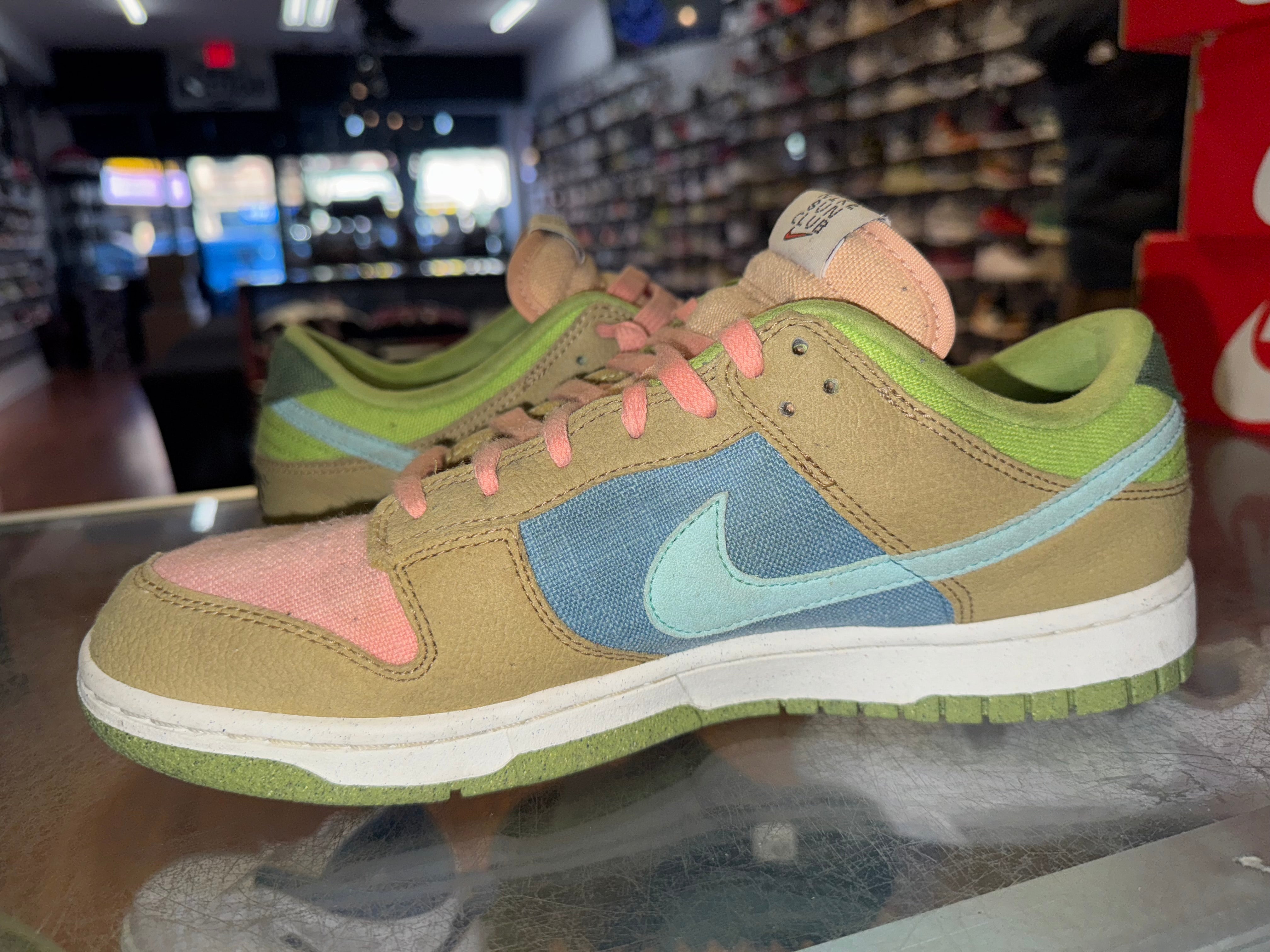 Size 10.5 Dunk Low "Sun Club"