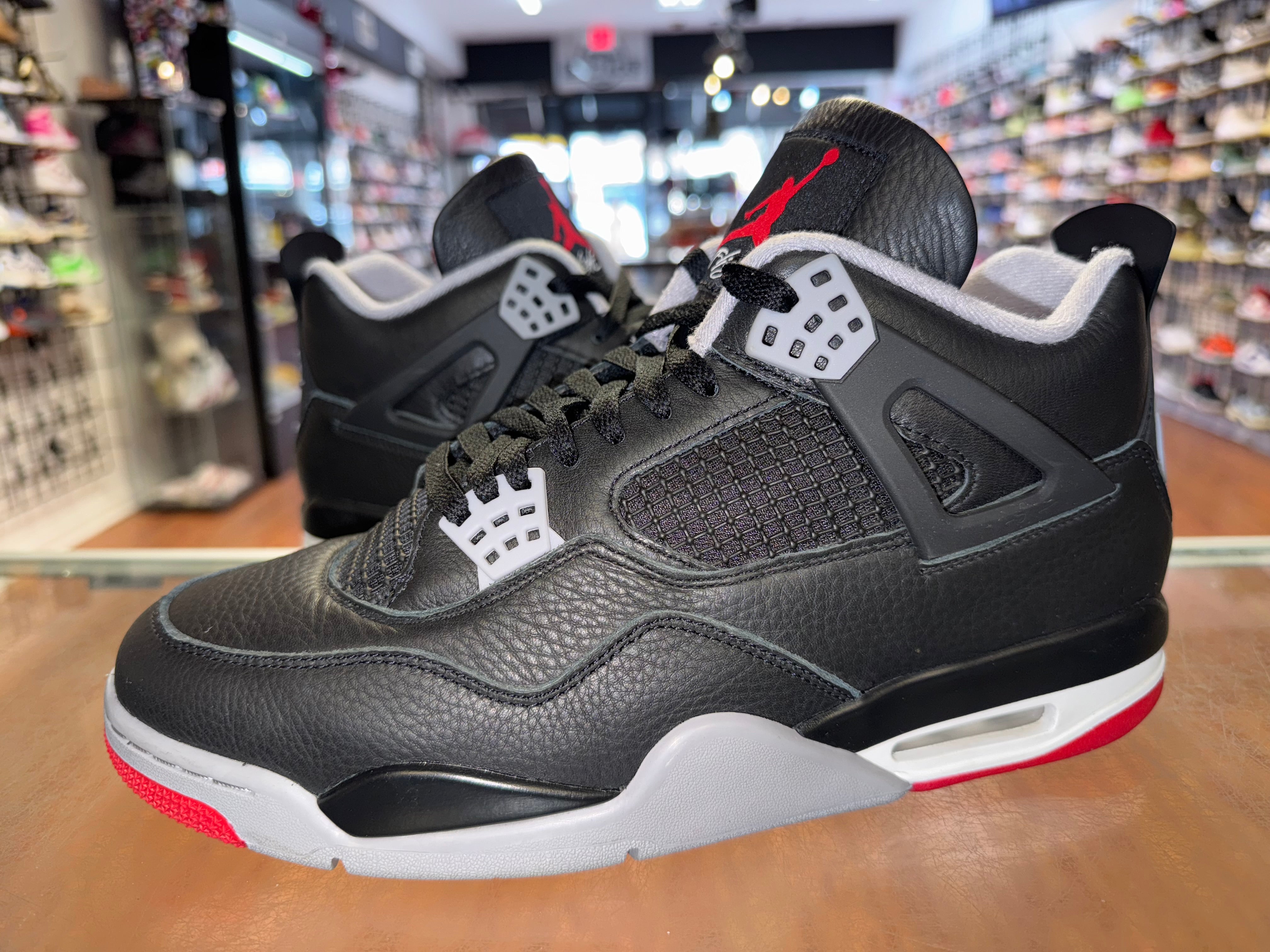 Size 11.5 Air Jordan 4 "Bred Reimagined"