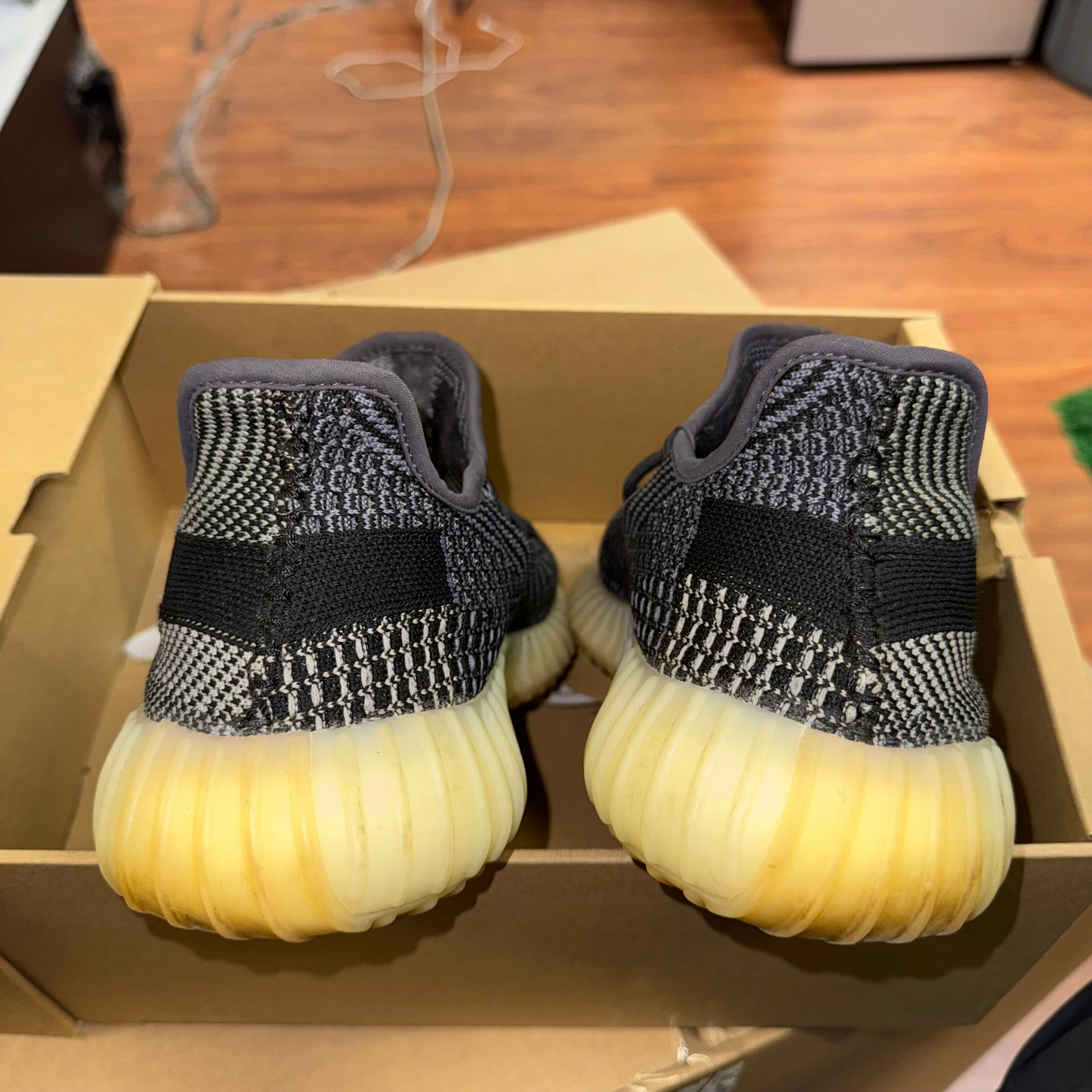 Size 11.5 Yeezy Boost 350 V2 "Carbon"