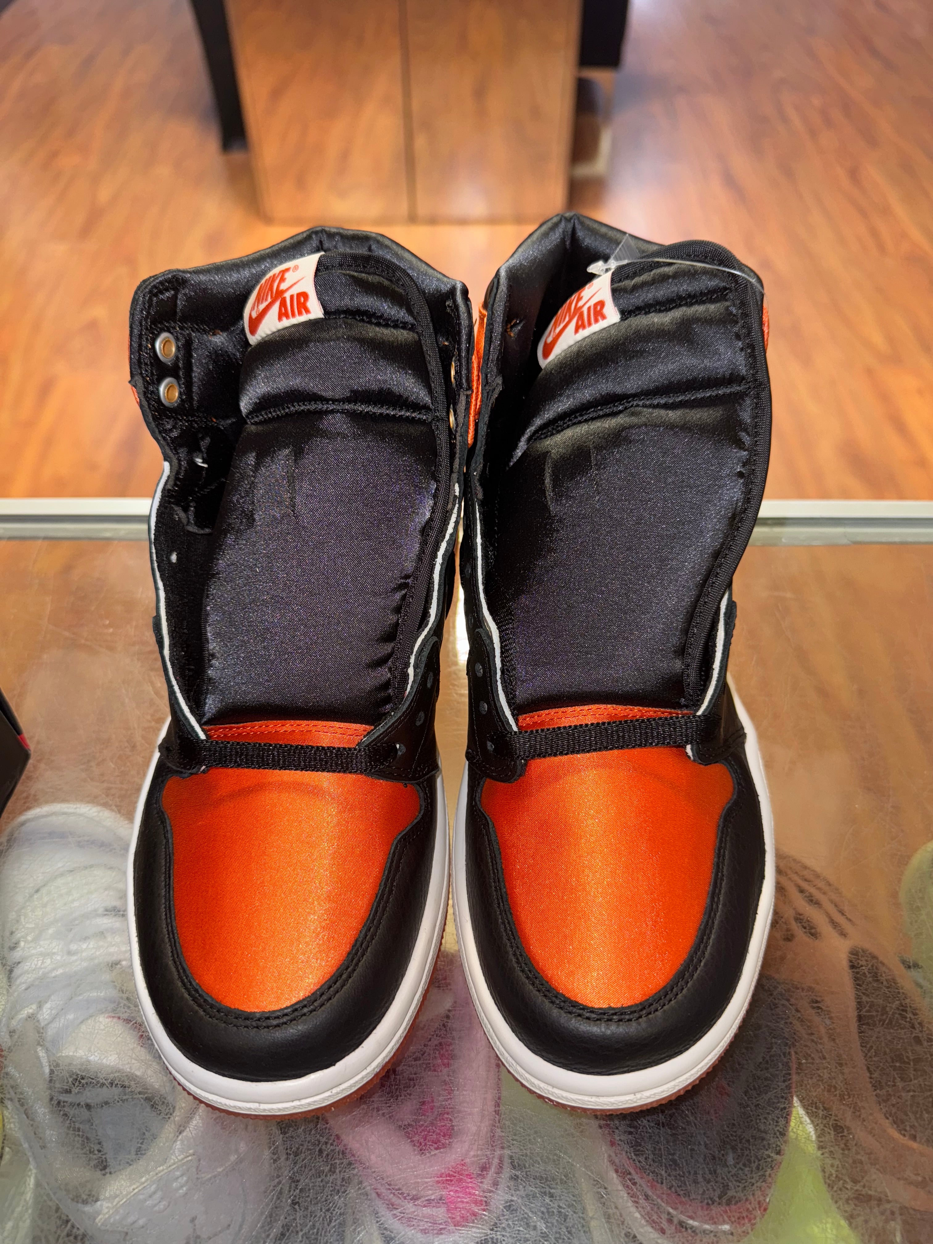 Size 7.5 (9W) Air Jordan 1 “Satin Shattered Backboard” Brand New