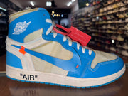 Size 12 Air Jordan 1 Off White "University Blue"