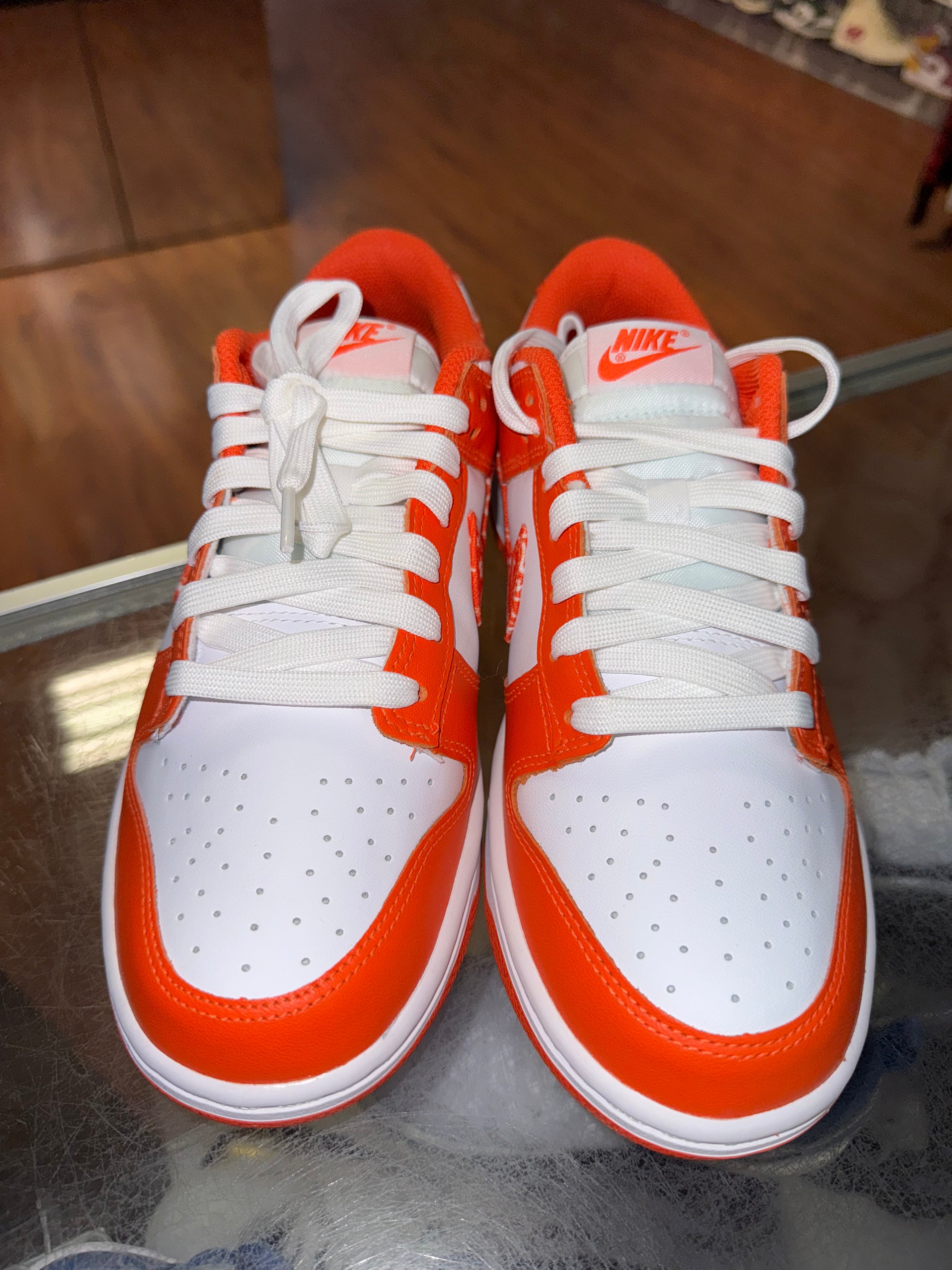 Size 7.5 (9W) Dunk Low Paisley Pack "Orange" Brand New