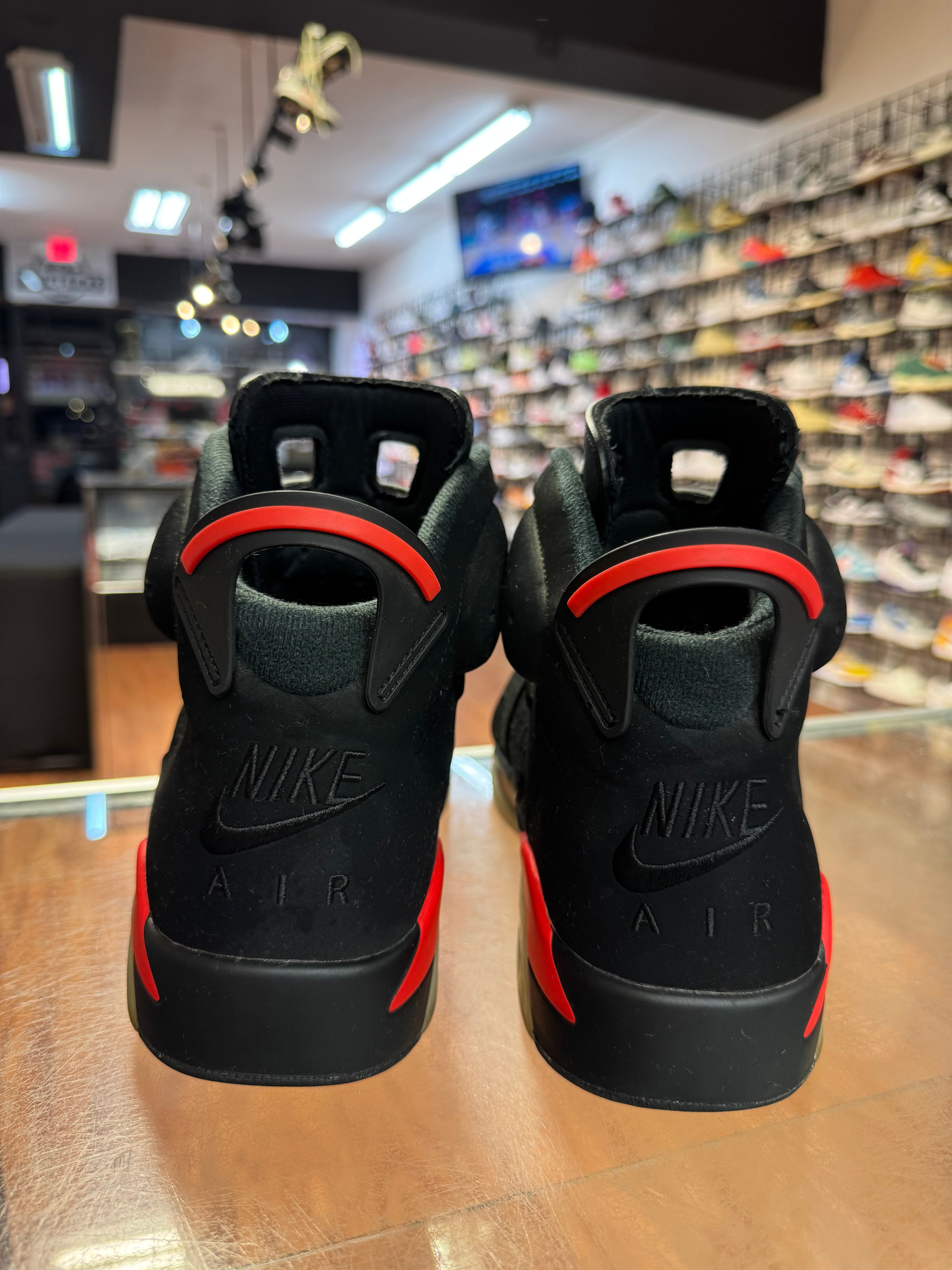 Size 11 Air Jordan 6 "Black Infrared"